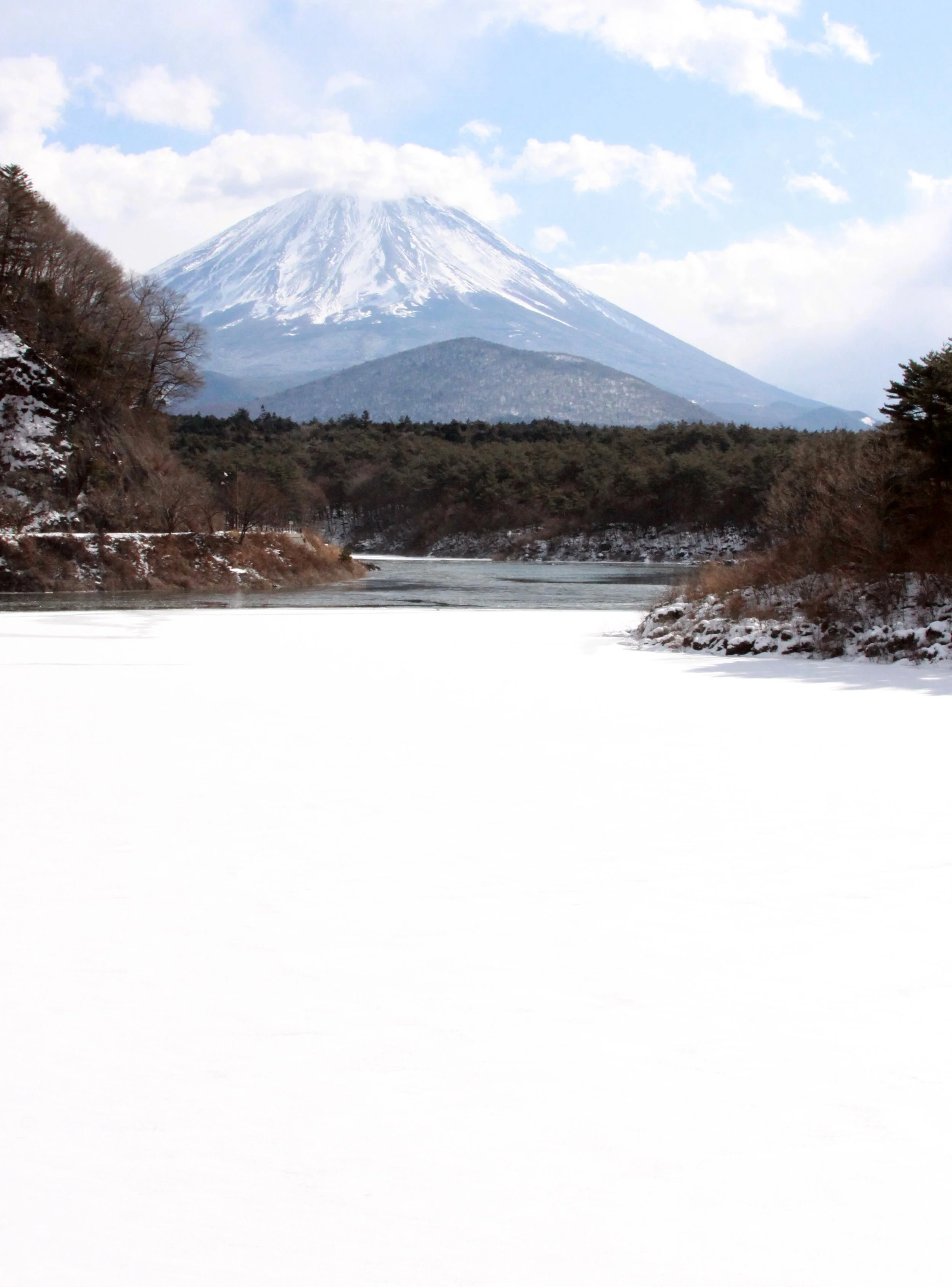 MOUNT FUJI - AS SEEN FROM LAKE SHOJI JAPAN (8).JPG
