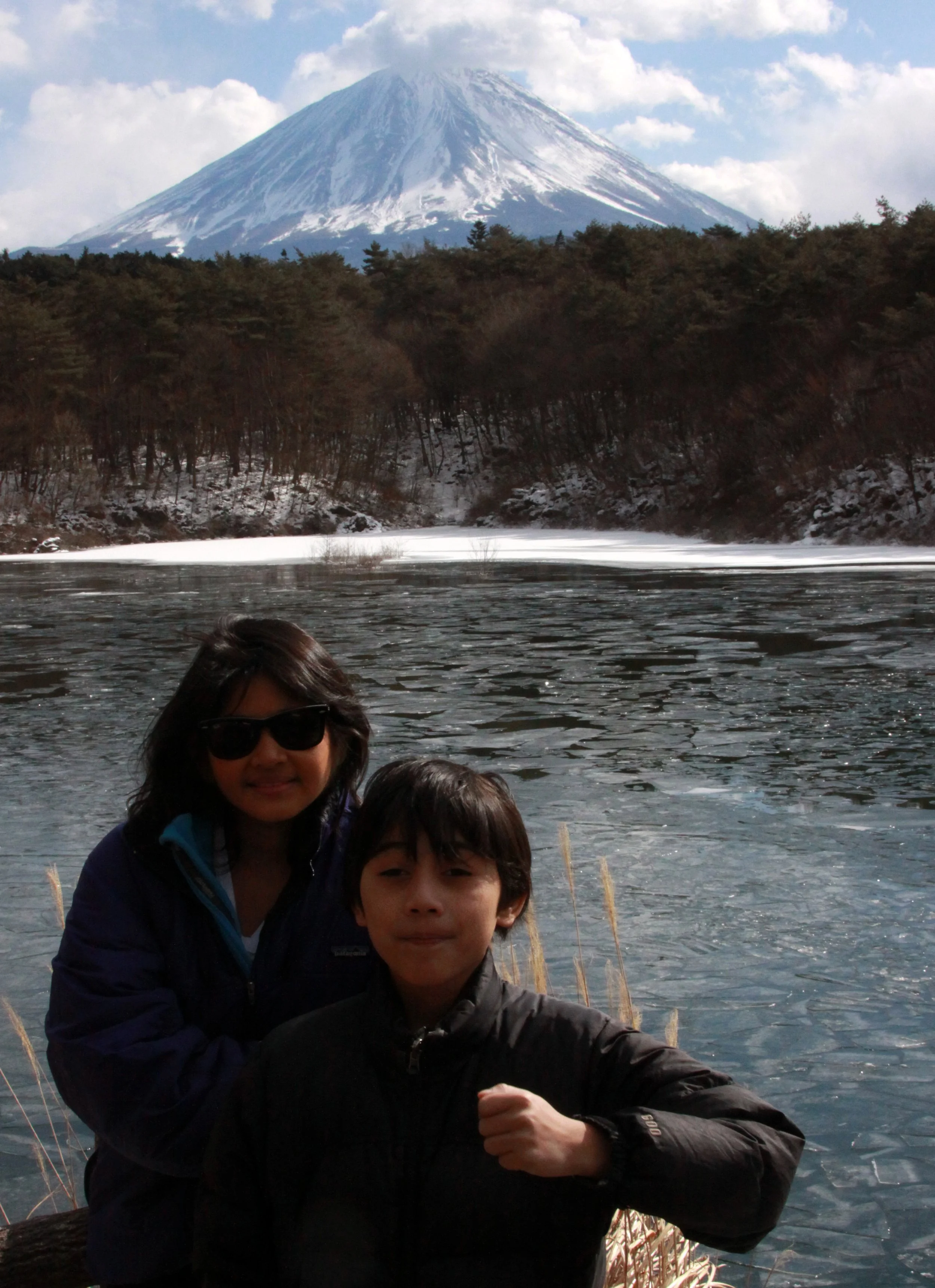MOUNT FUJI - AS SEEN FROM LAKE SHOJI JAPAN (20).JPG