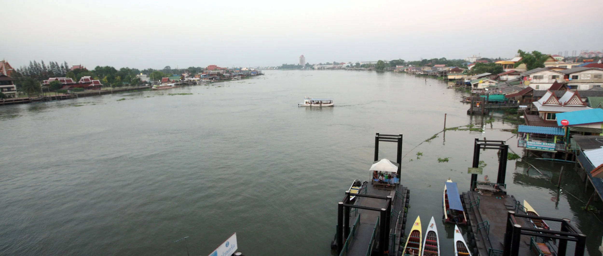 2015 Pakkret Nonthaburi Sunset on Chao Praya (44).JPG