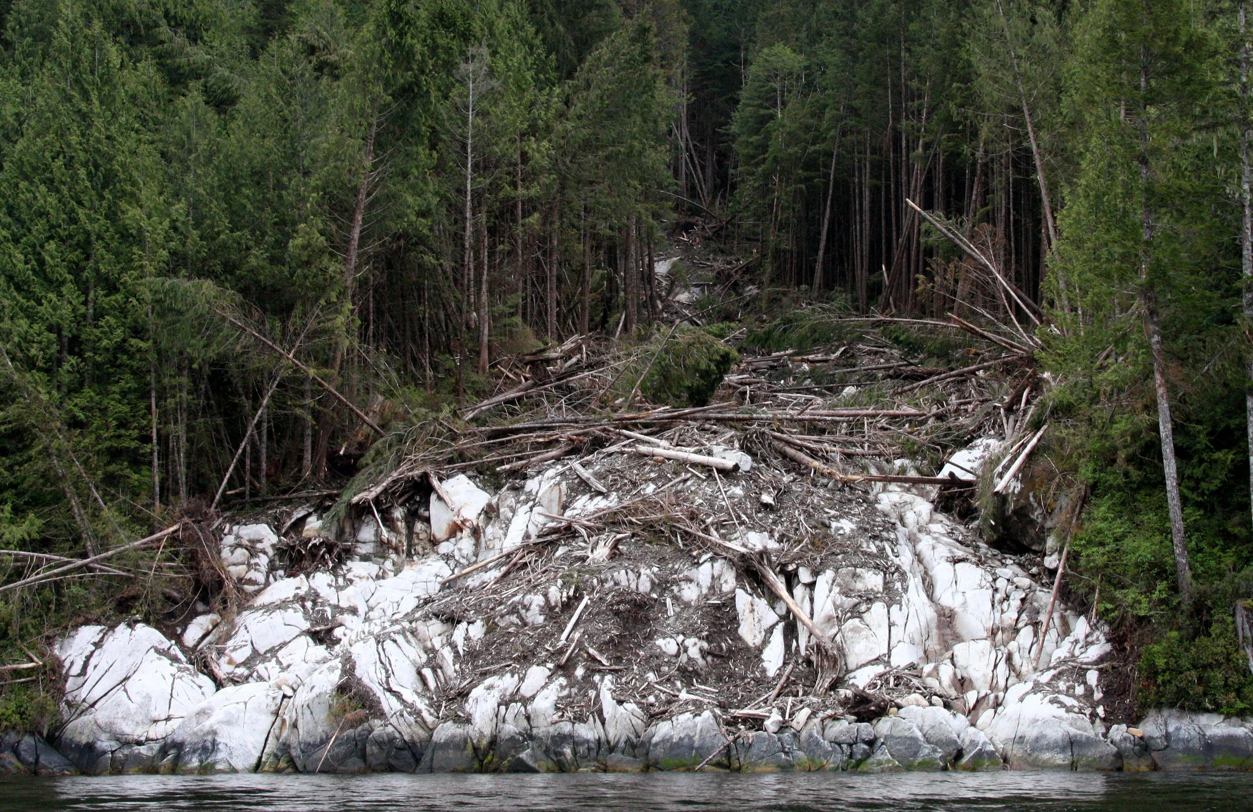 KNIGHT'S INLET BRITISH COLUMBIA - LANDSLIDES (4).JPG