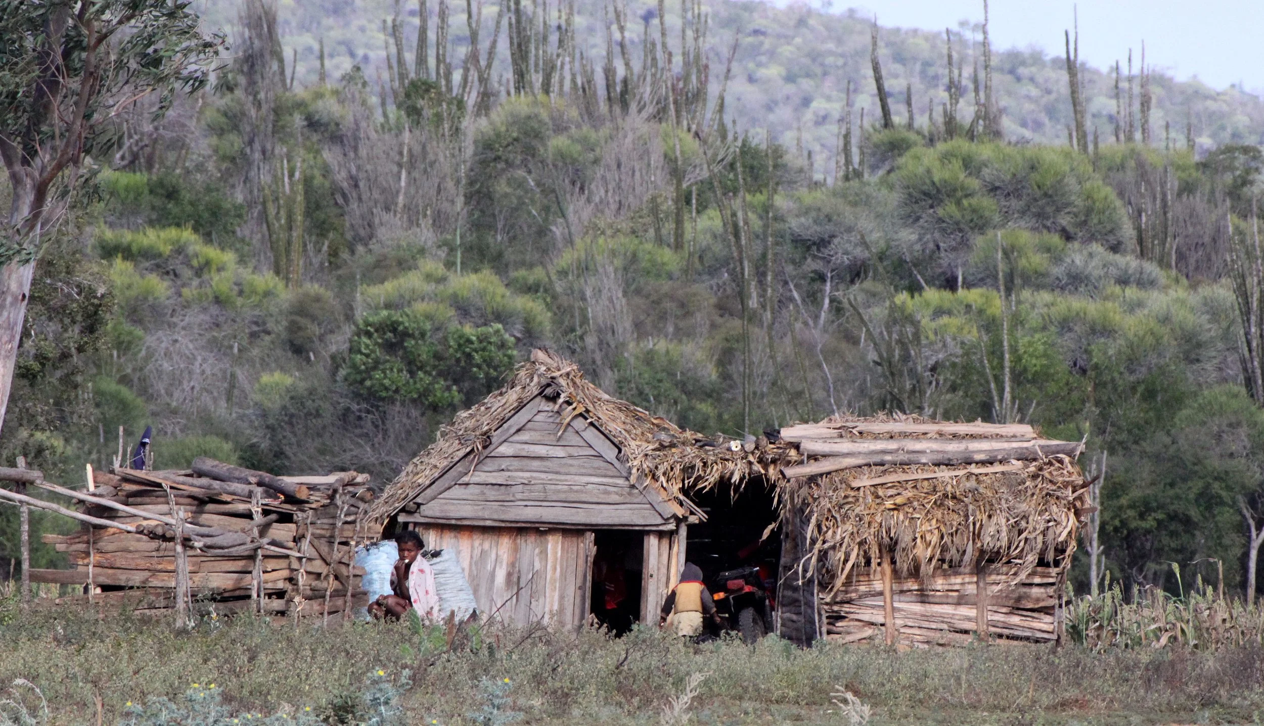 ANDOHAHELA NATIONAL PARK MADAGASCAR - VILLAGE NEAR ENTRANCE.JPG