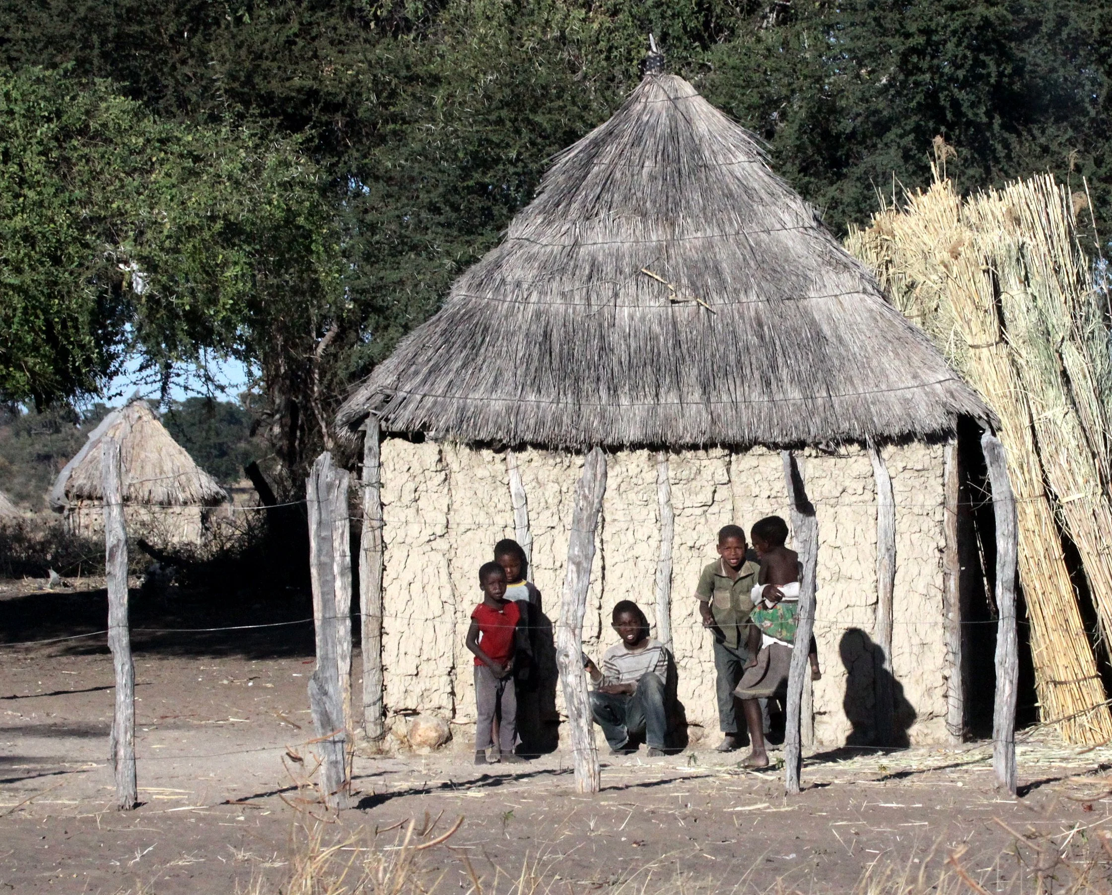 NAMIBIA - CAPRIVI STRIP - TSWANA VILLAGES.JPG