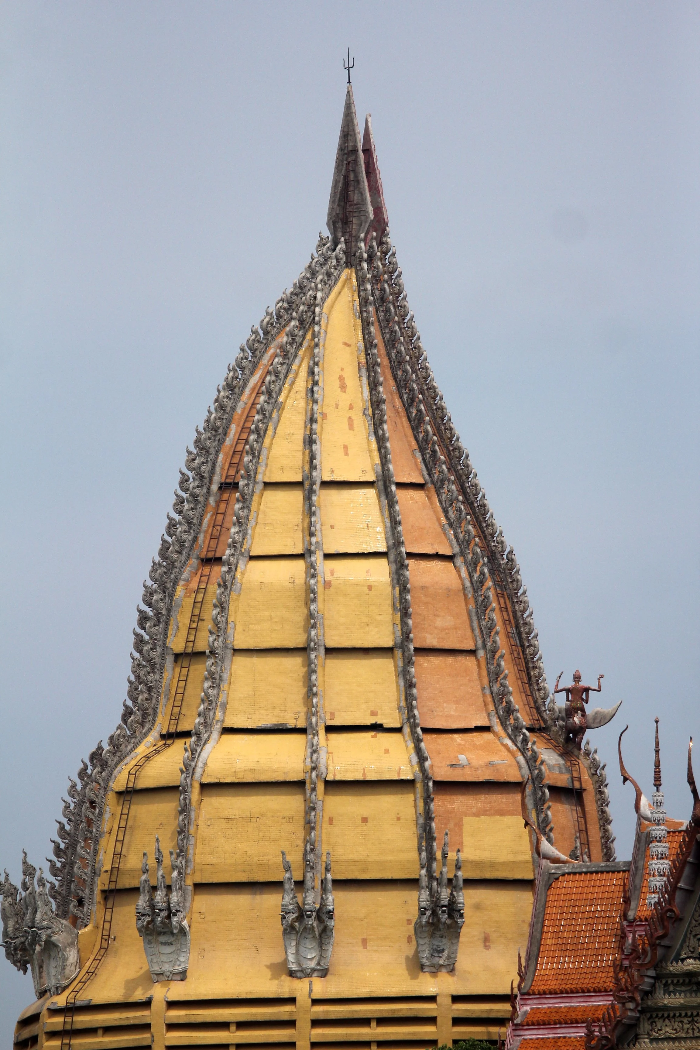 Wat Tham Suea (Tiger Cave Temple) located in Kanchanaburi.