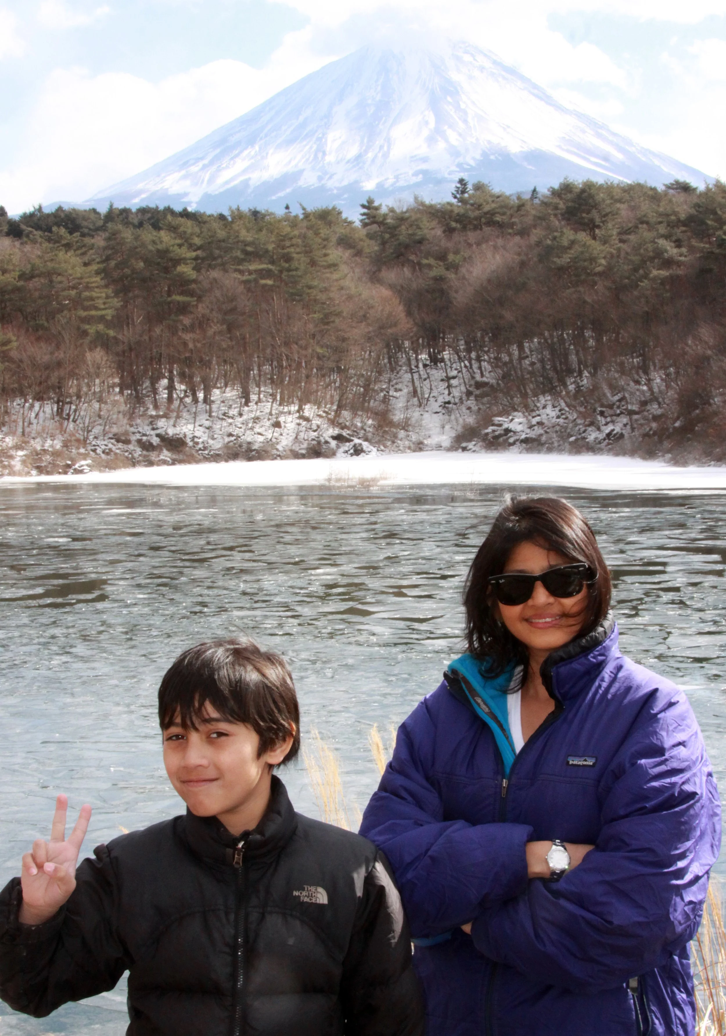MOUNT FUJI - AS SEEN FROM LAKE SHOJI JAPAN (25).JPG