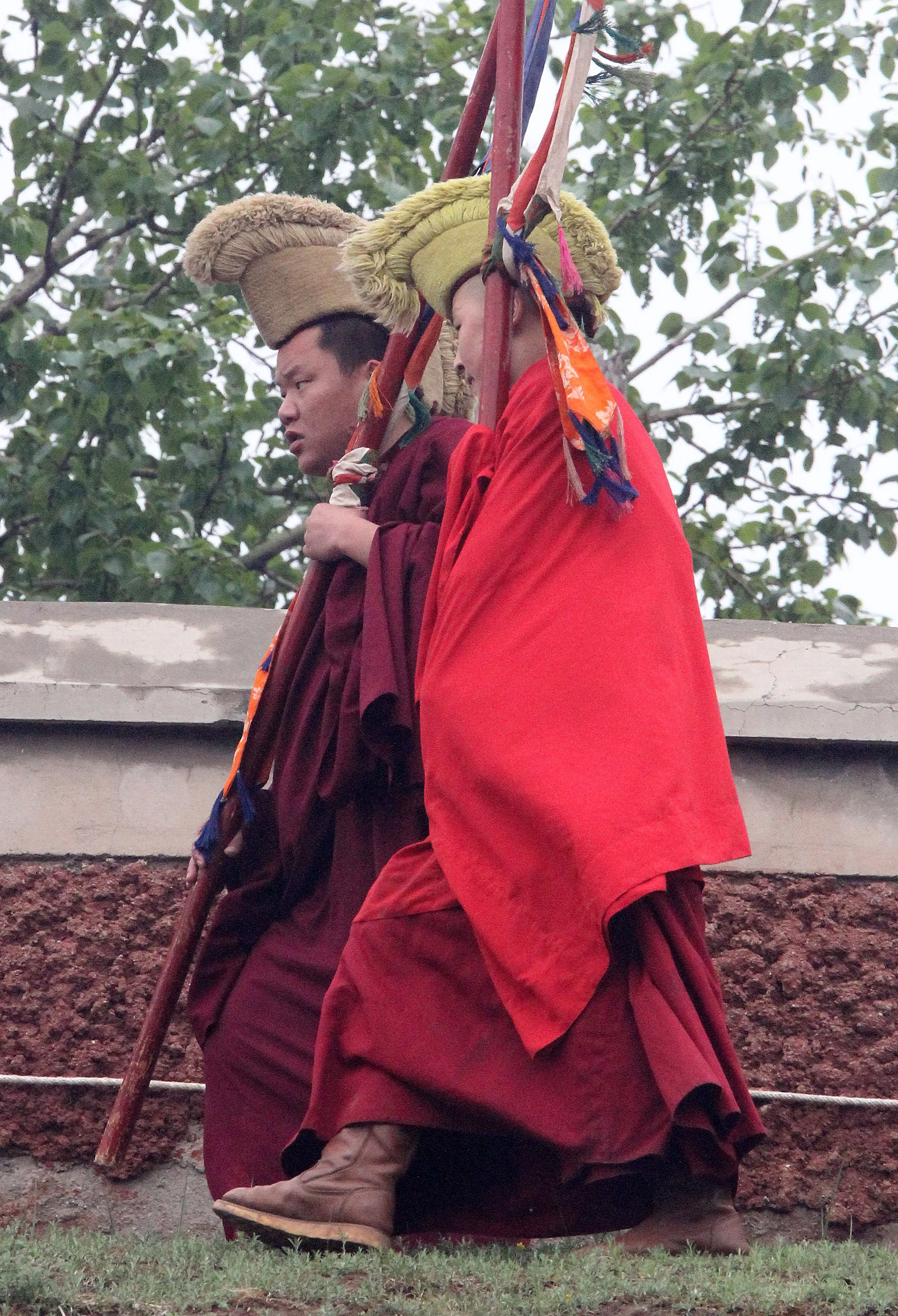 KUMBUM MONASTERY - QINGHAI - SUNNING BUDDHA FESTIVAL 2013 (171).JPG