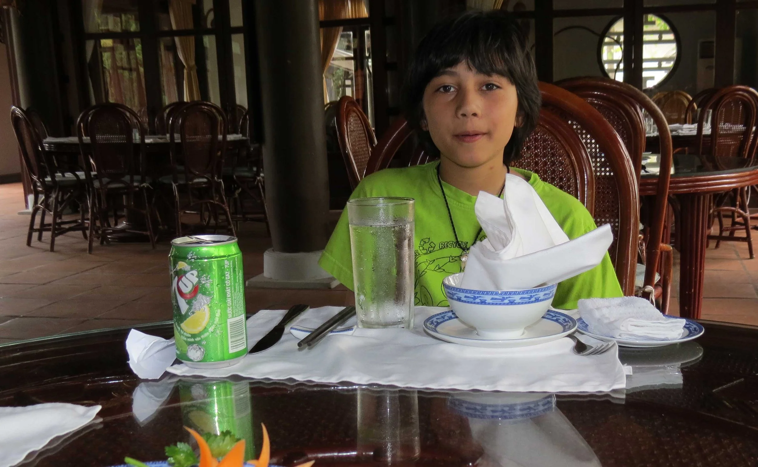 On the way to Bach Ma National Park