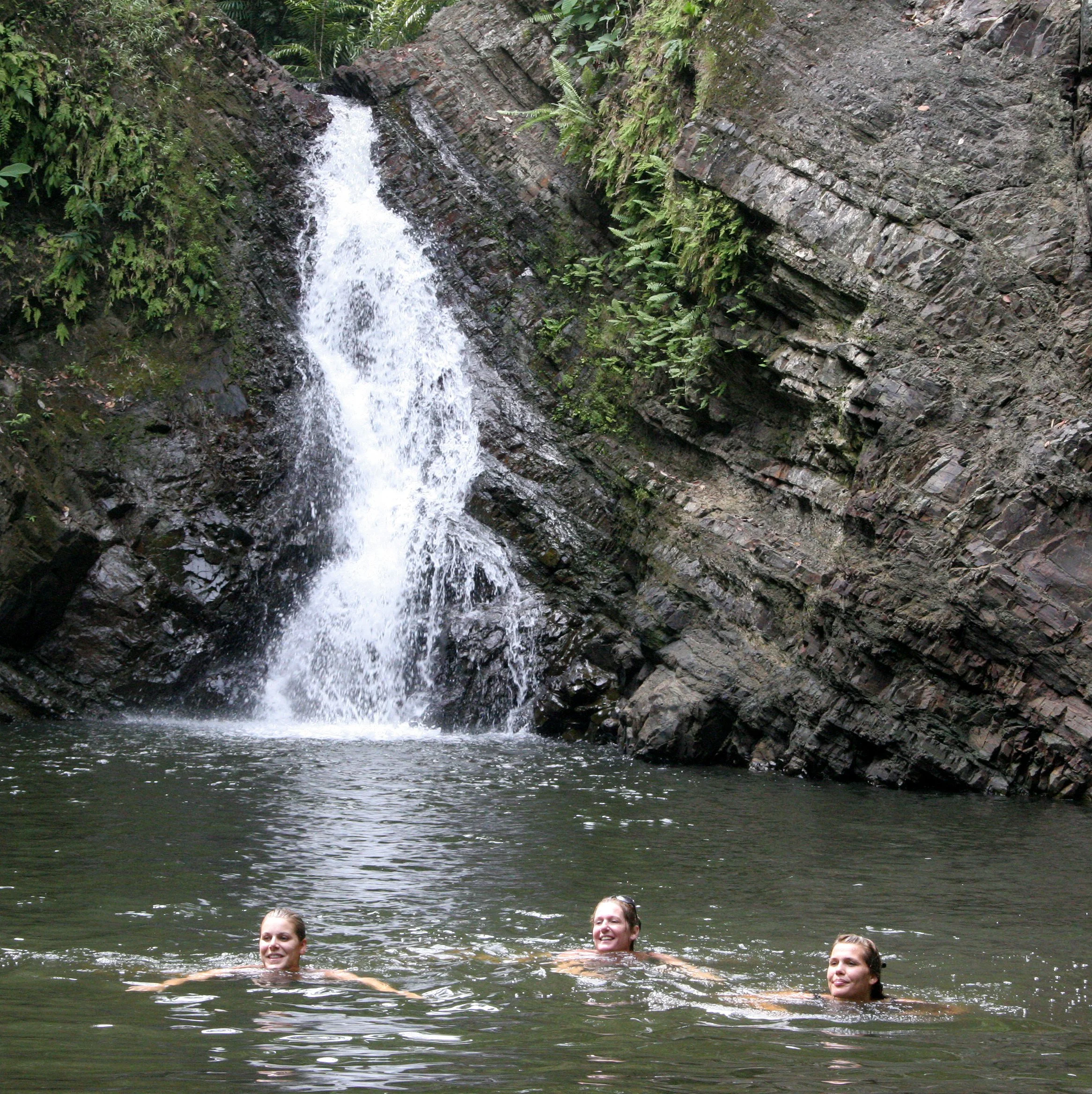 TABIN WILDLIFE RESERVE BORNEO - TABIN FALLS AND SWIMMING HOLE (15).JPG