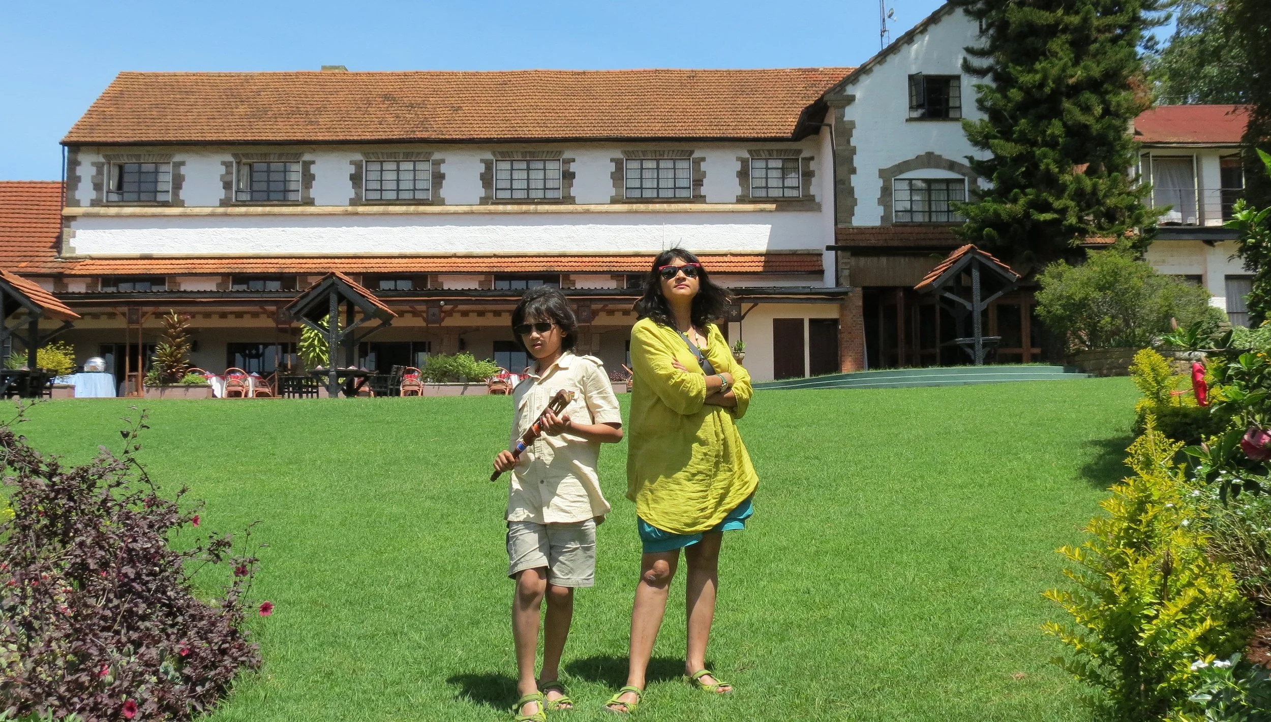 All trips to TreeTops start at the famous Outspan Lodge