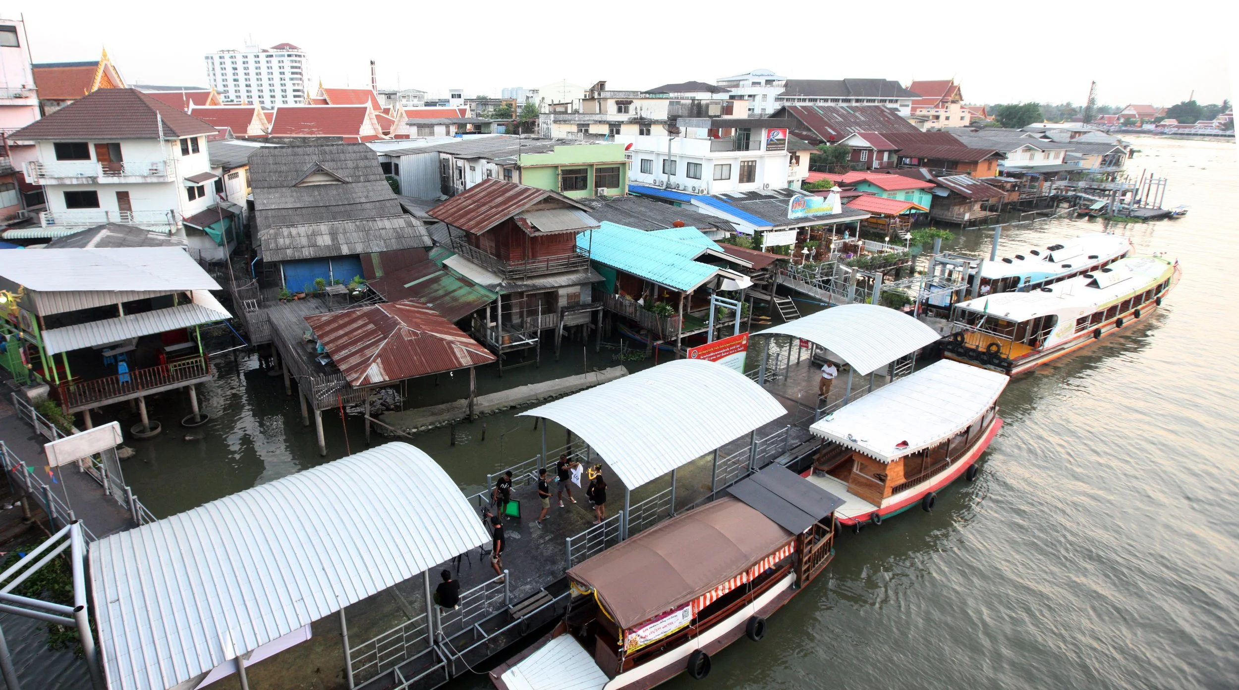 2015 Pakkret Nonthaburi Sunset on Chao Praya (17).JPG
