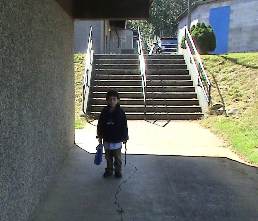 2007-9-4 COKIE'S FIRST DAY AT SCHOOL - KINDERGARTEN.JPG