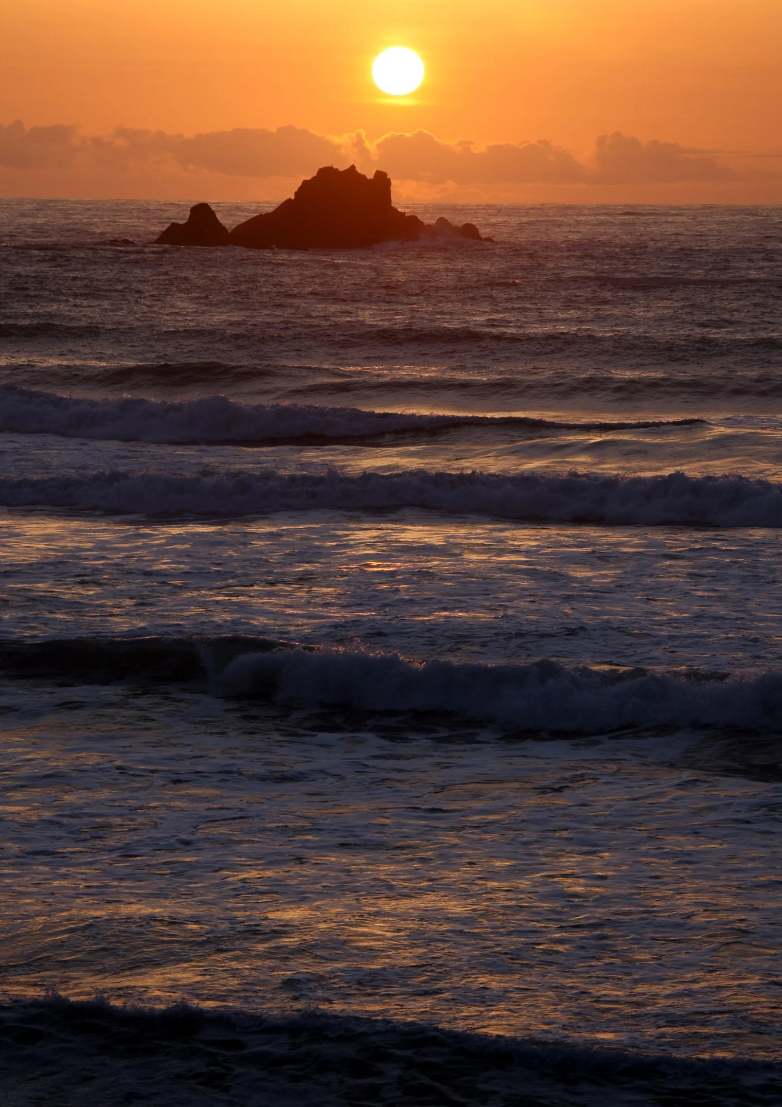 REDWOODS NATIONAL PARK SUNSET - SPRING TRIP TO CAL 2010 (2).JPG