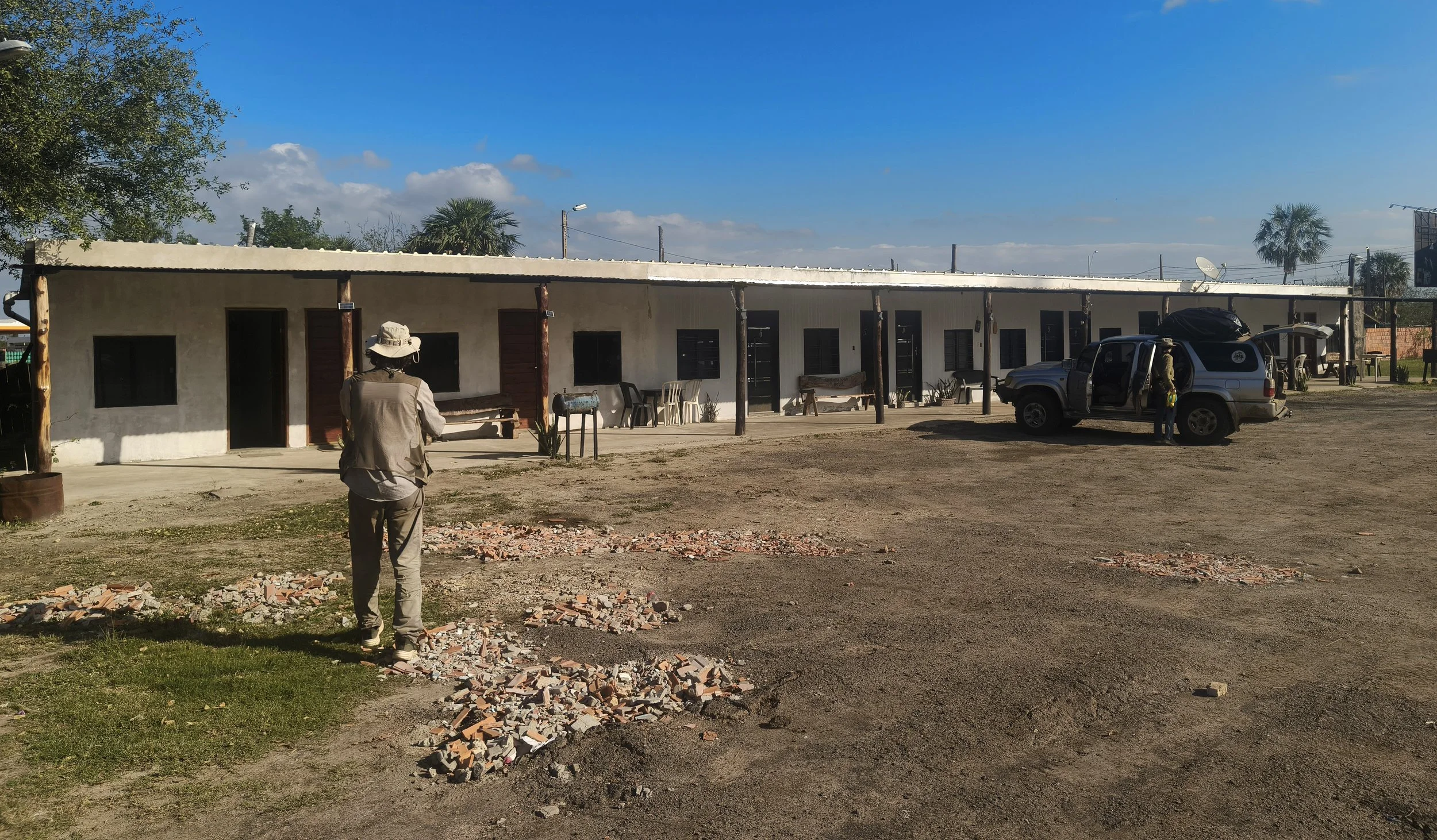 Our lodging in Loma Plata