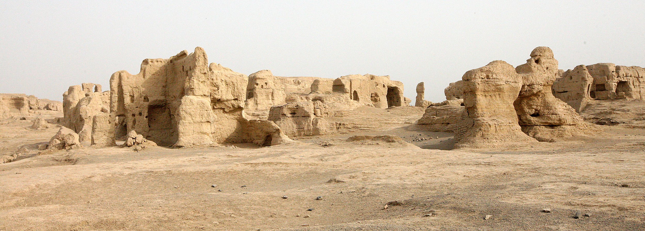 TURPAN - JIAOHE RUINS - XINJIANG CHINA (5).JPG