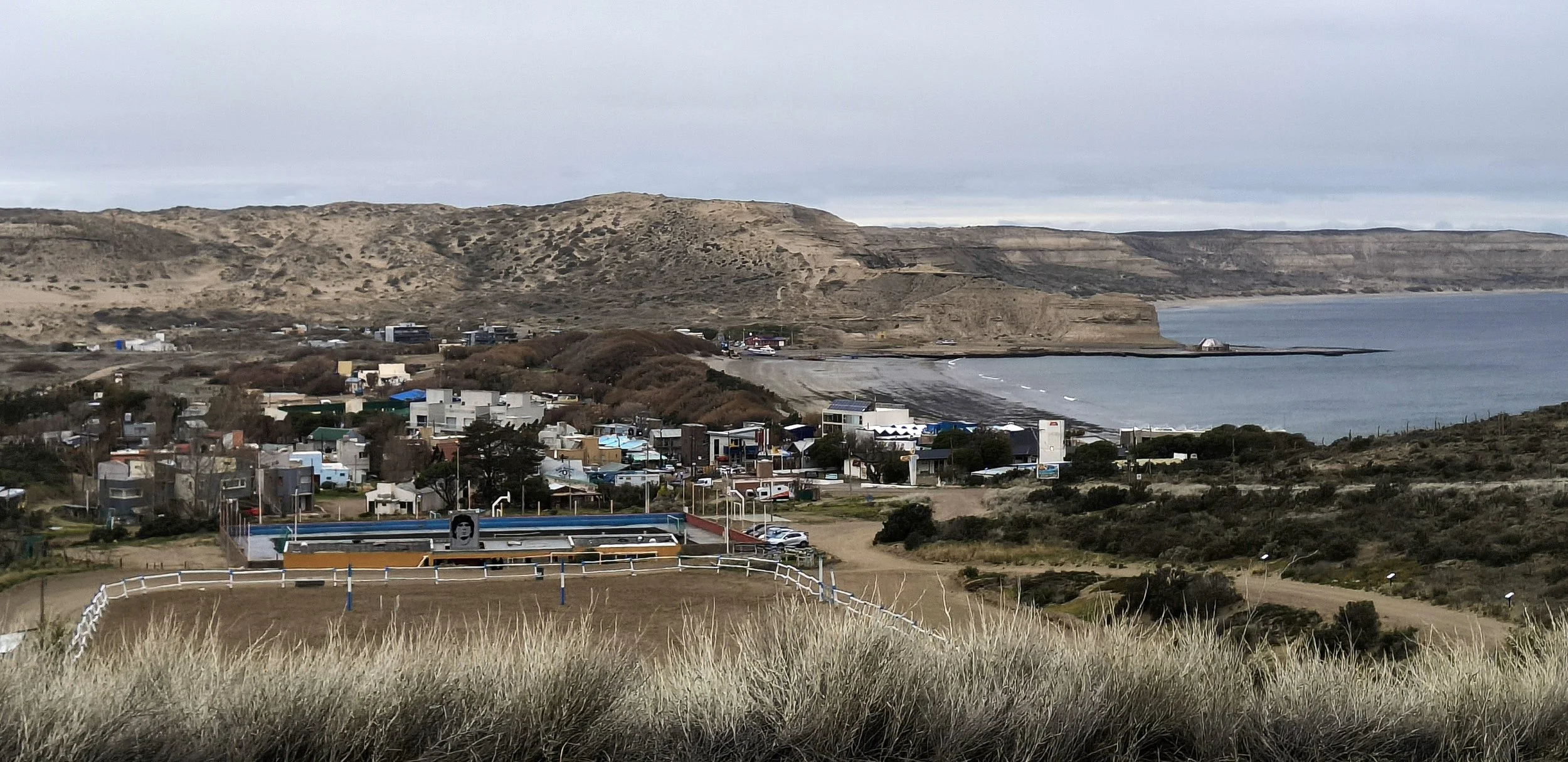 Puerto Pyramides town.
