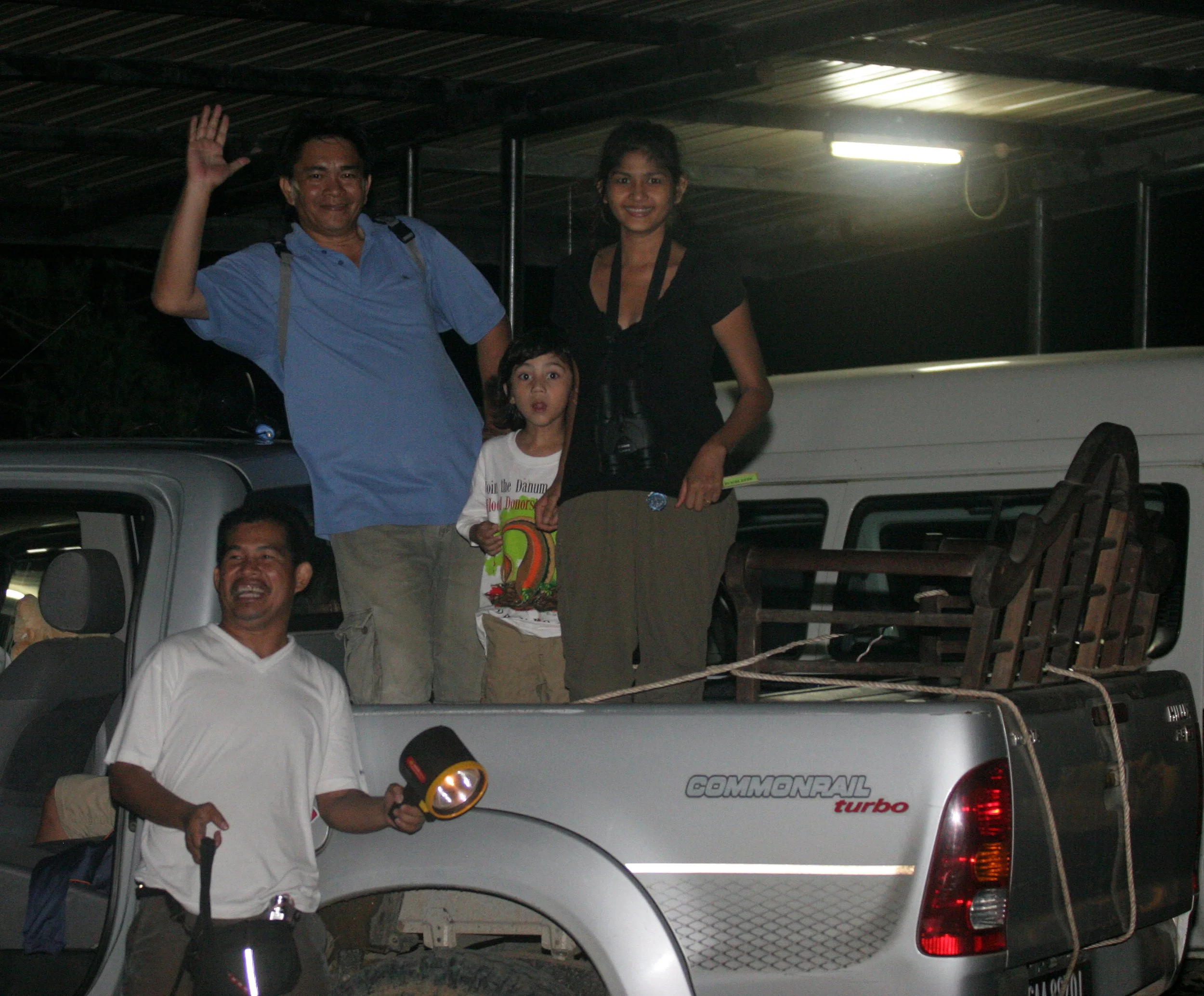 Night Drive at Danum Valley!