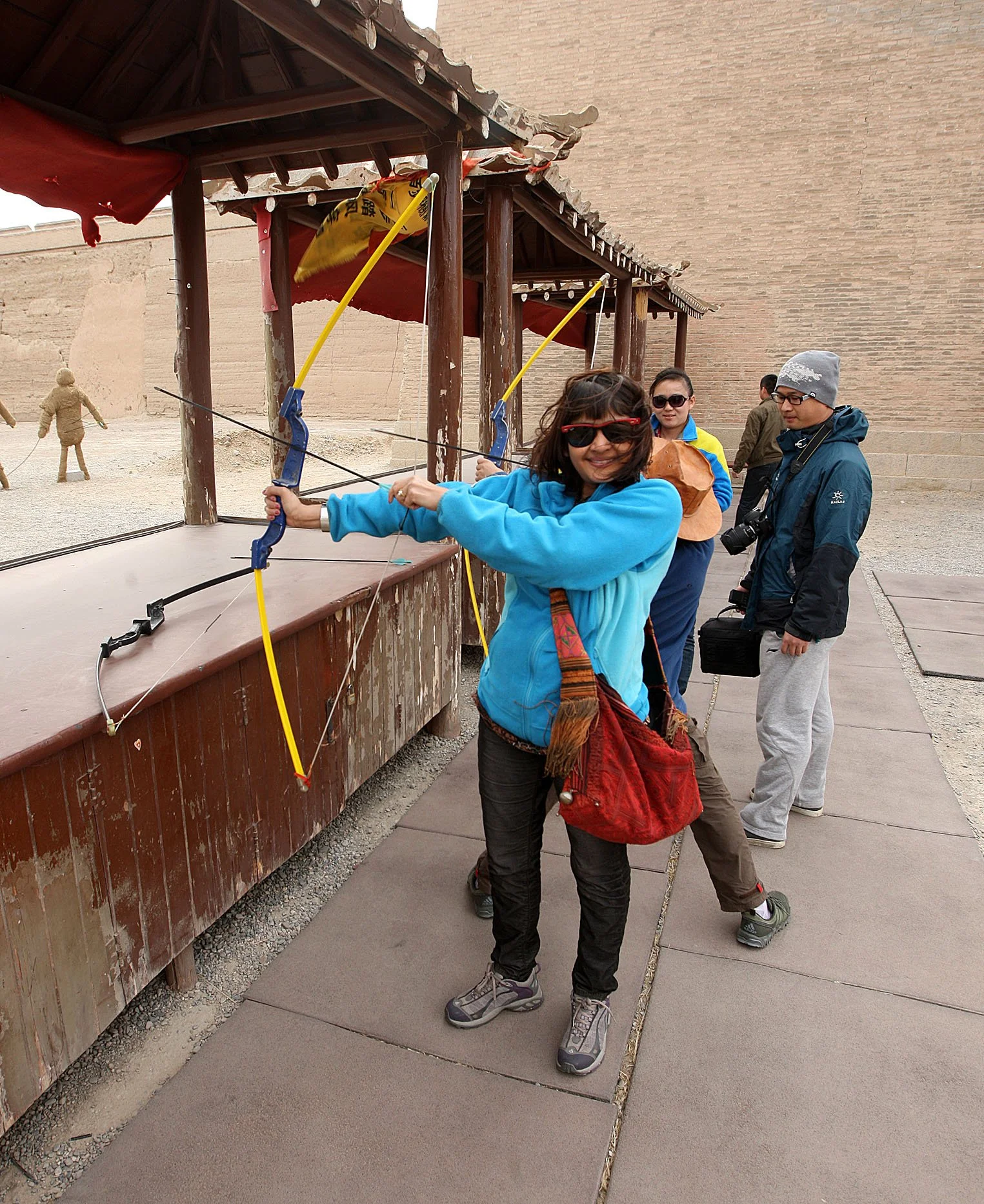 JIAYUGUAN  PASS - FORTRESS AND GREAT WALL - GANSU CHINA (12).JPG