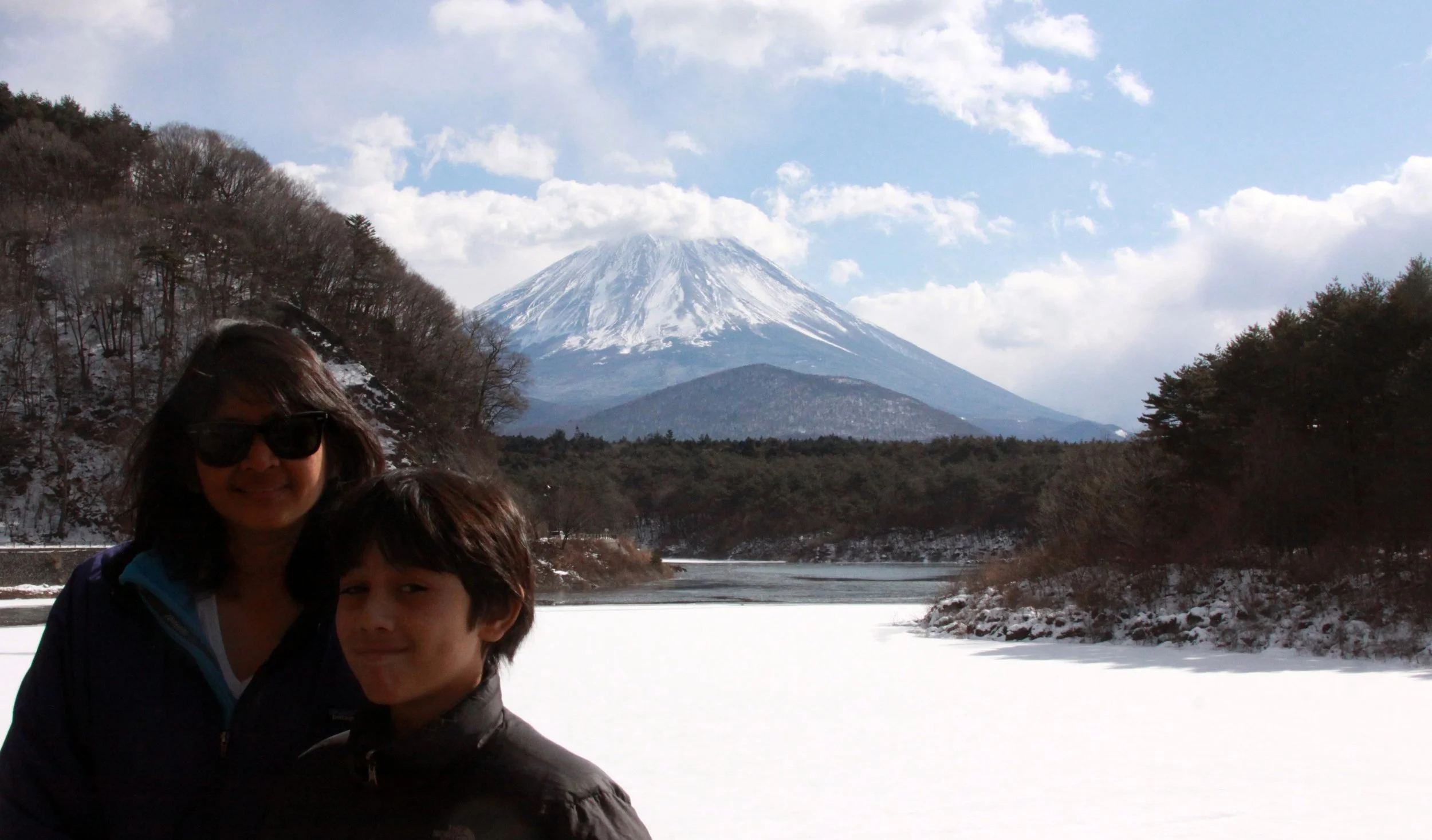 MOUNT FUJI - AS SEEN FROM LAKE SHOJI JAPAN (5).JPG