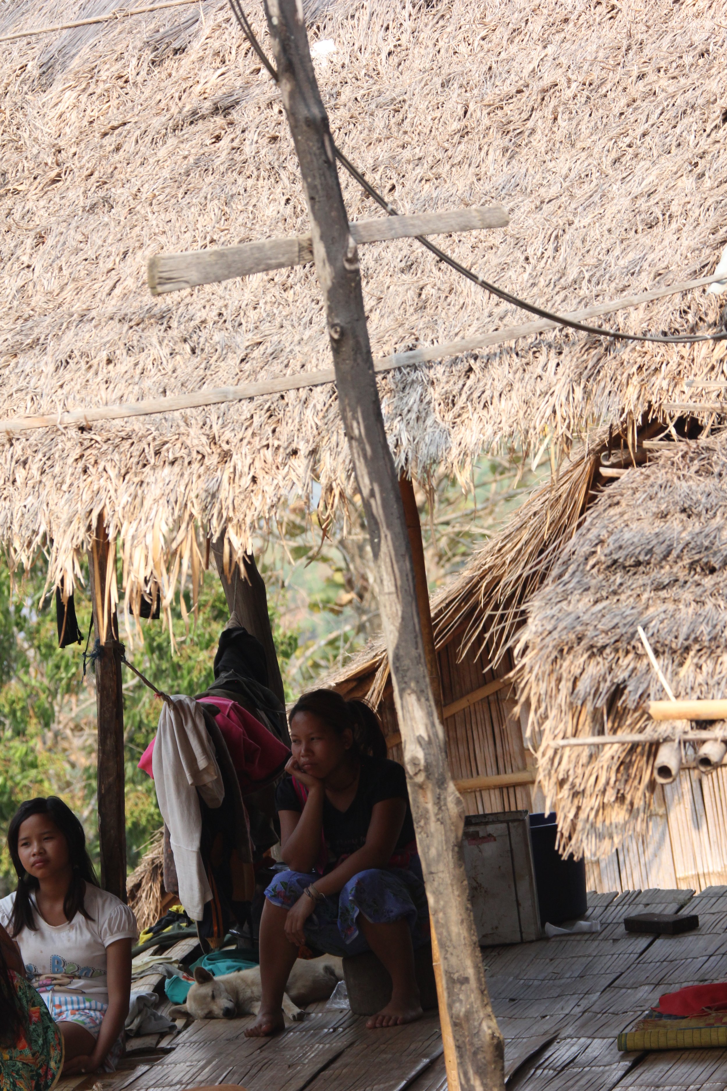 MAE KOK RIVER CHIANG RAI THAILAND - LAHU VILLAGE SCENES (18).JPG