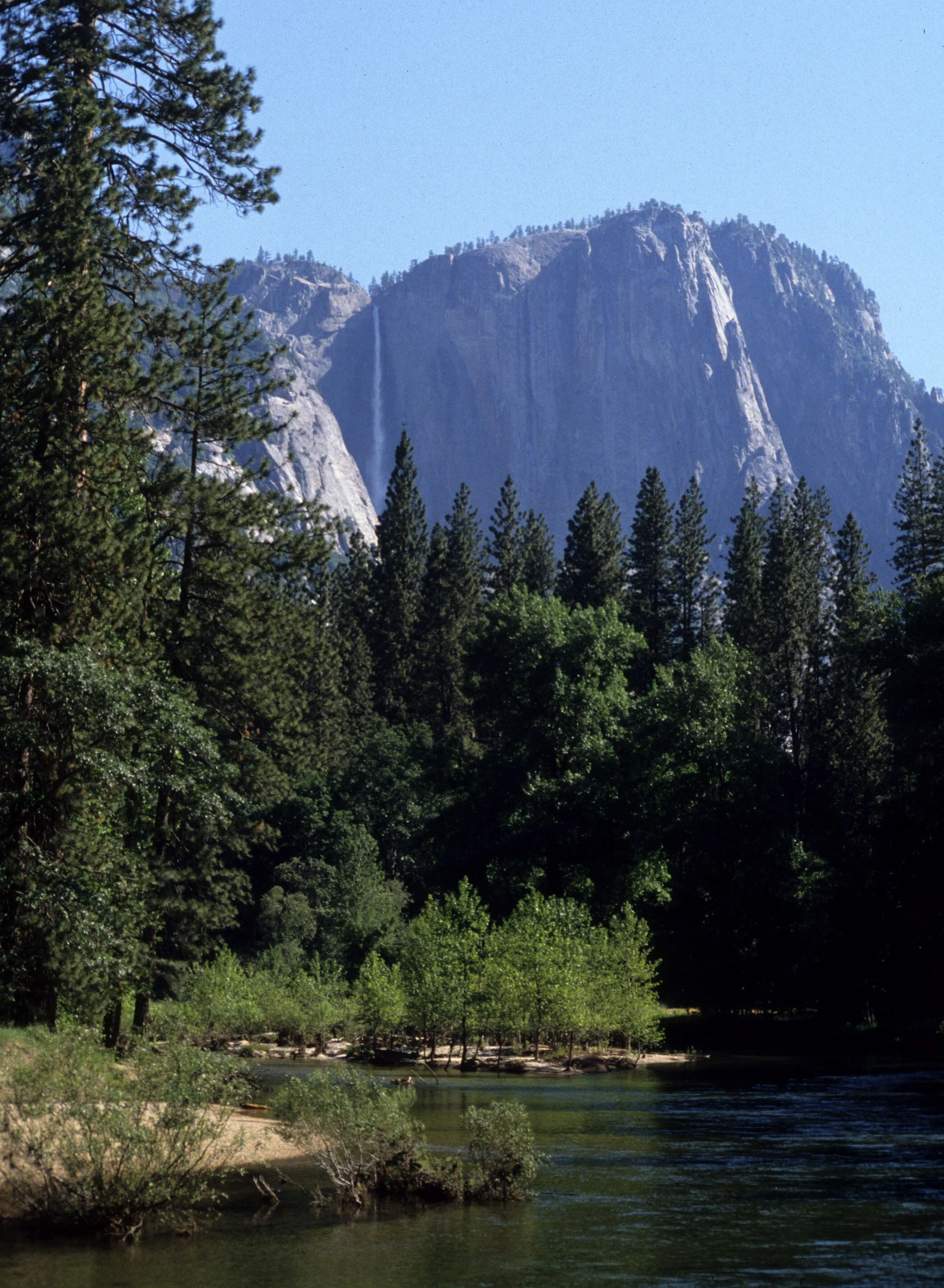 CALIFORNIA - YOSEMITE - YOSEMITE FALLS AND MERCED RIVER.jpg