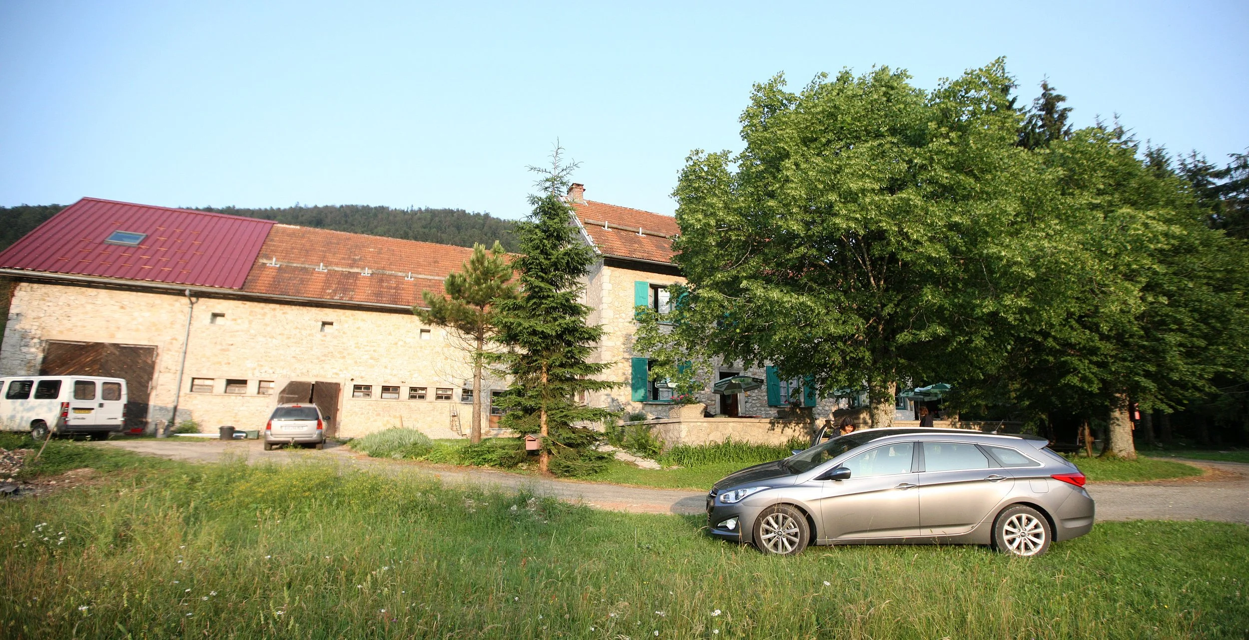 Auberge du Pioneer, our lodge in Vercors - very nice!