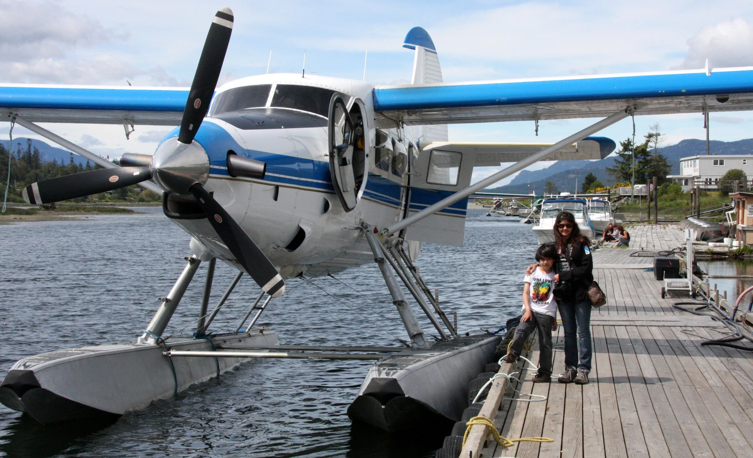 Float plane to Knight Inlet, BC