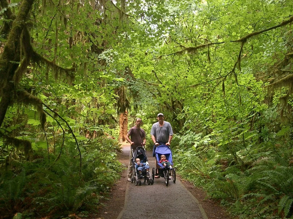 2004-8-6 HIKE TO MARYMERE FALLS AND LAKE CRESCENT.JPG