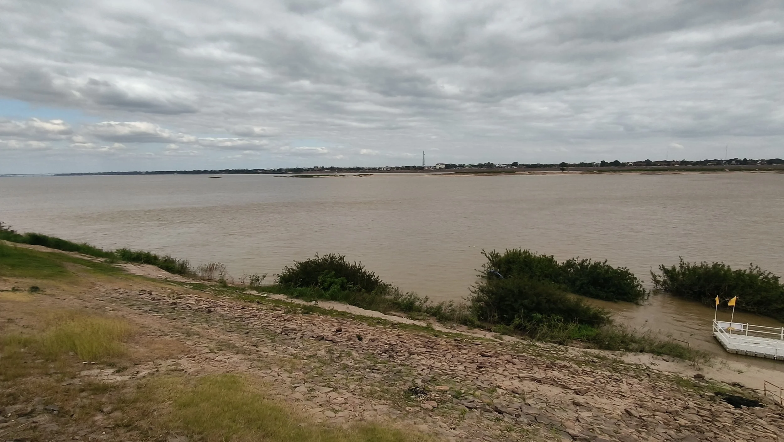 Views of the Mekong River from Nakhon Phanom