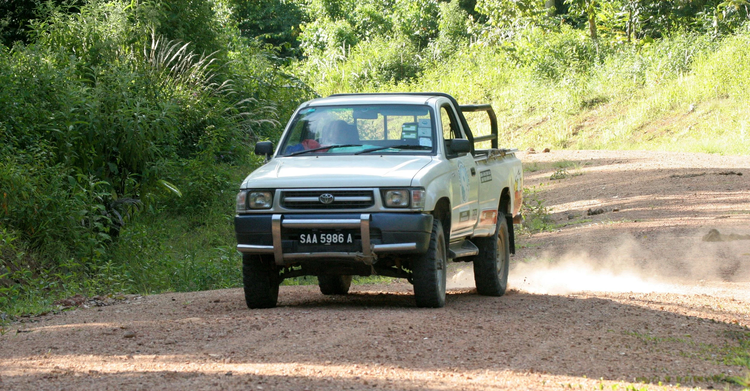 TABIN WILDLIFE RESERVE BORNEO - SAFARI TRUCK.JPG