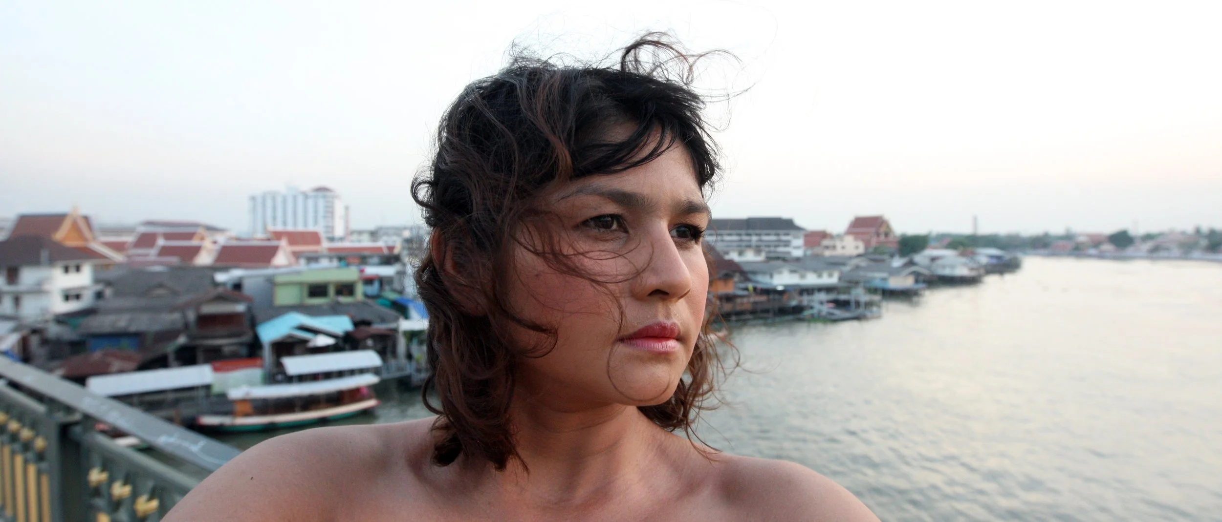 2015 Pakkret Nonthaburi Sunset on Chao Praya (12).JPG
