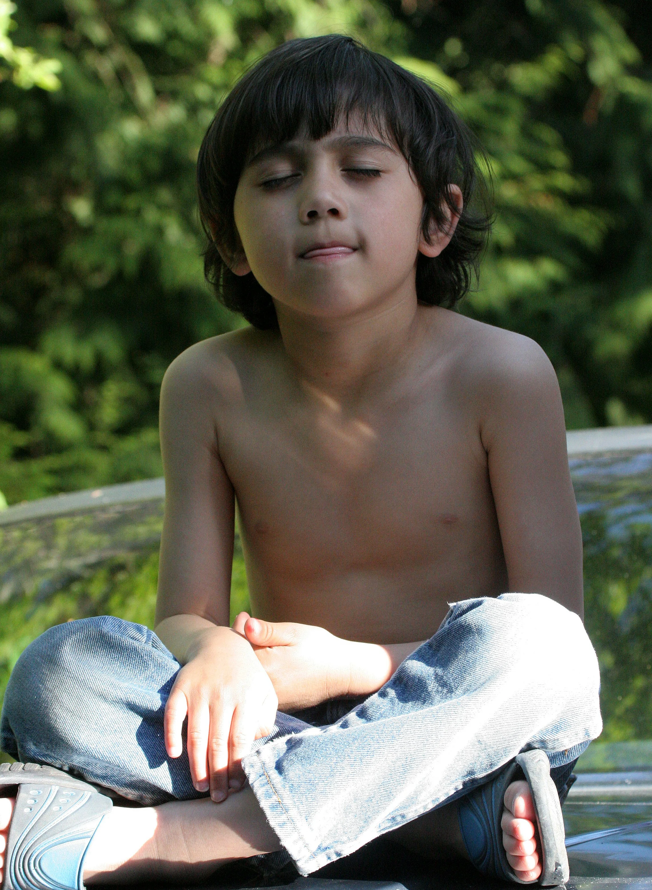 2008-5-15 COKIE IN MEDITATION.JPG