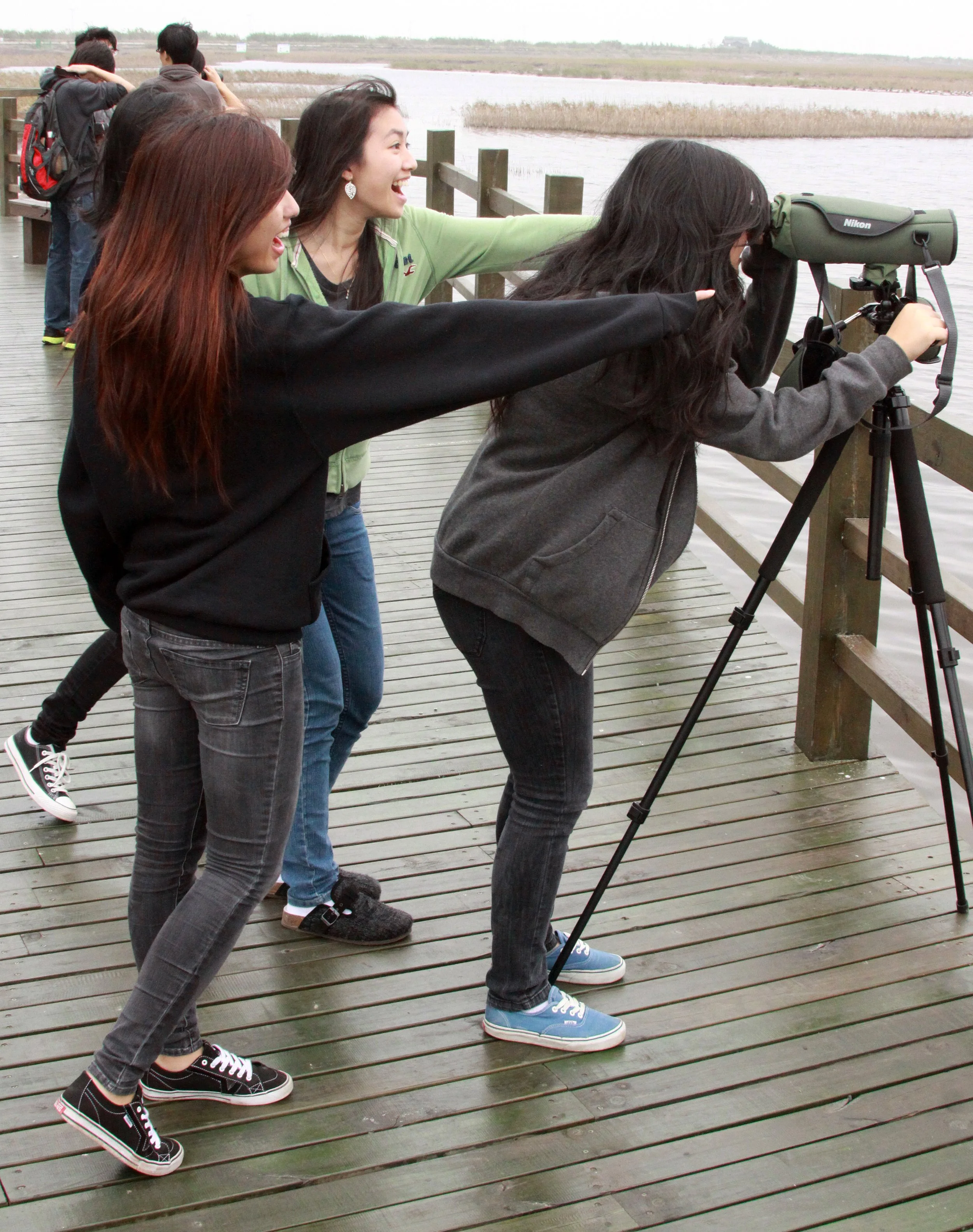 CHONGMING ISLAND DONGTAN WETLANDS RESERVE FIELD TRIP 2011 (81).JPG