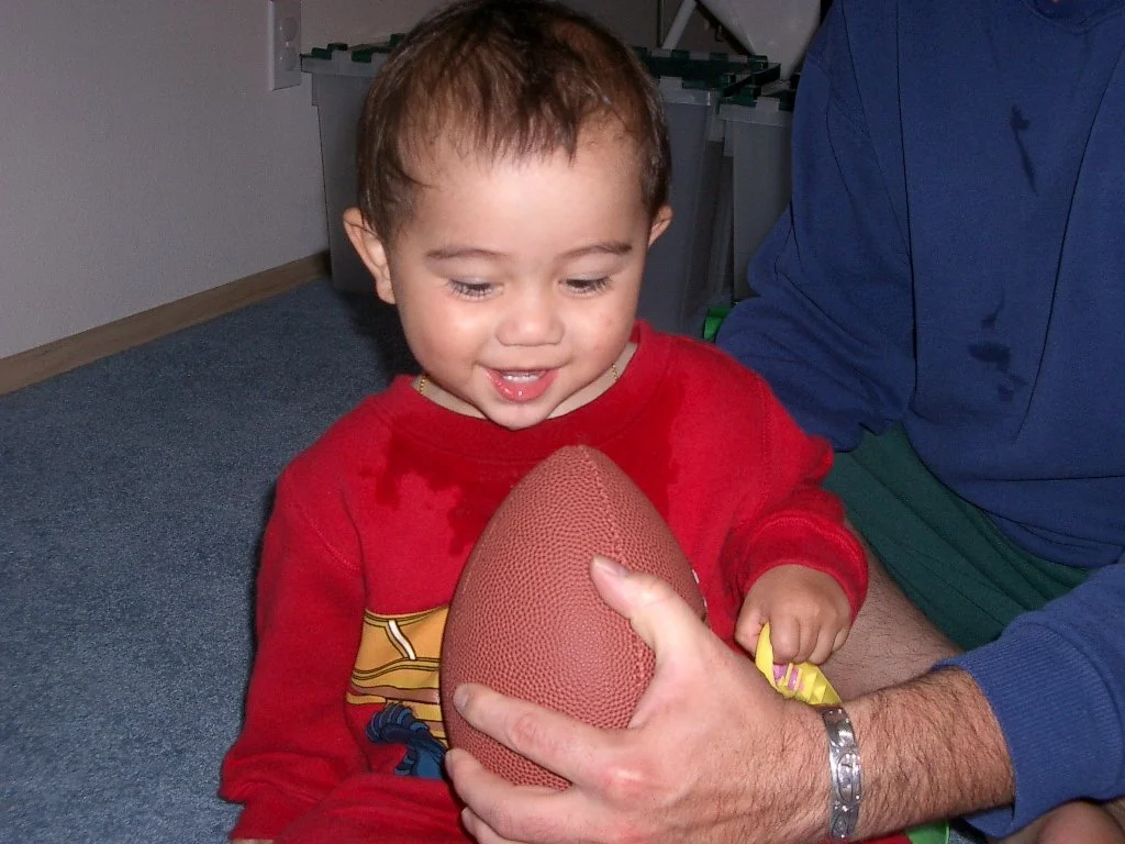 2003-10-19 COKIE AND DADDY BEING GOOFY (6).JPG