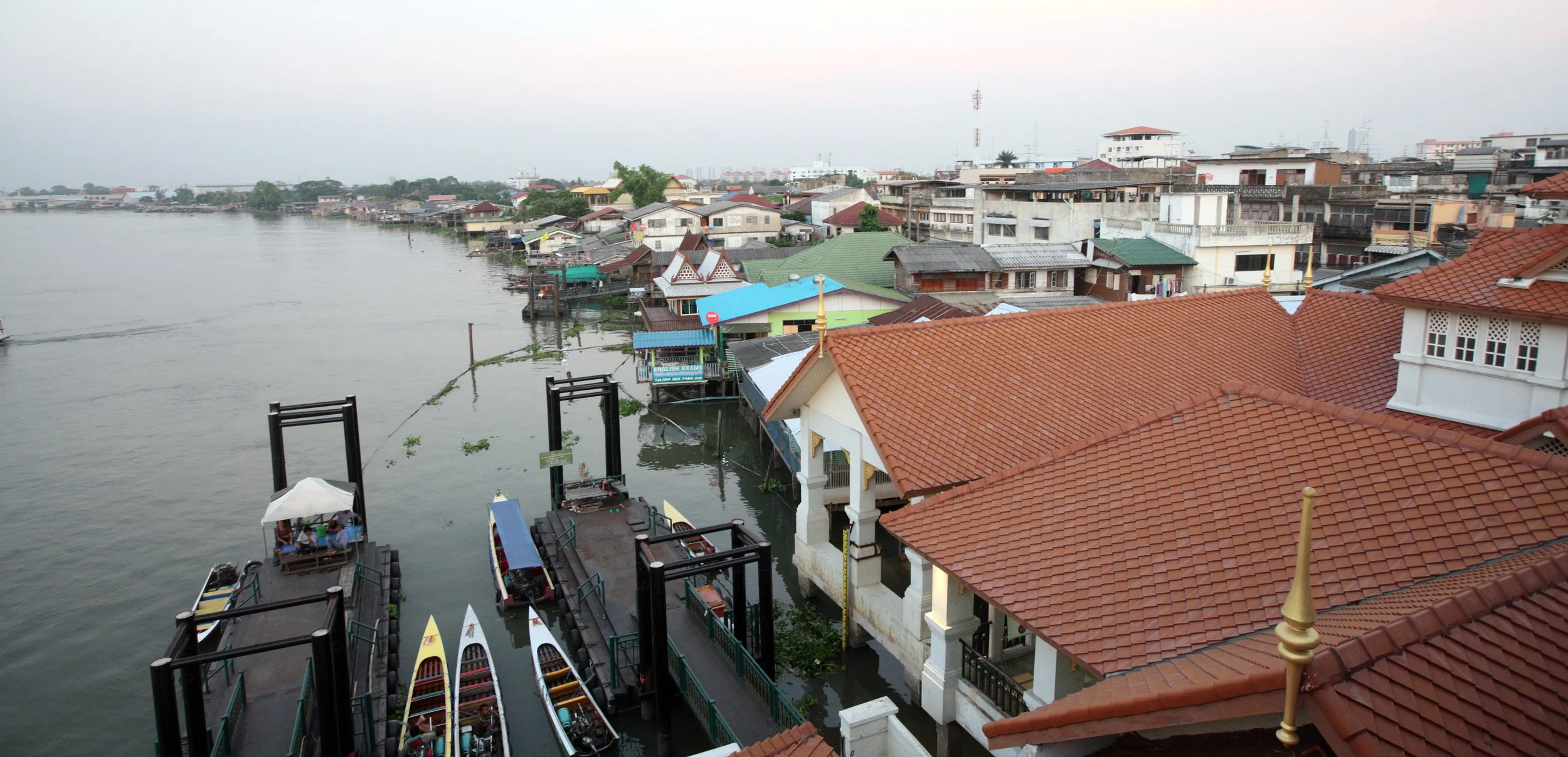 2015 Pakkret Nonthaburi Sunset on Chao Praya (45).JPG