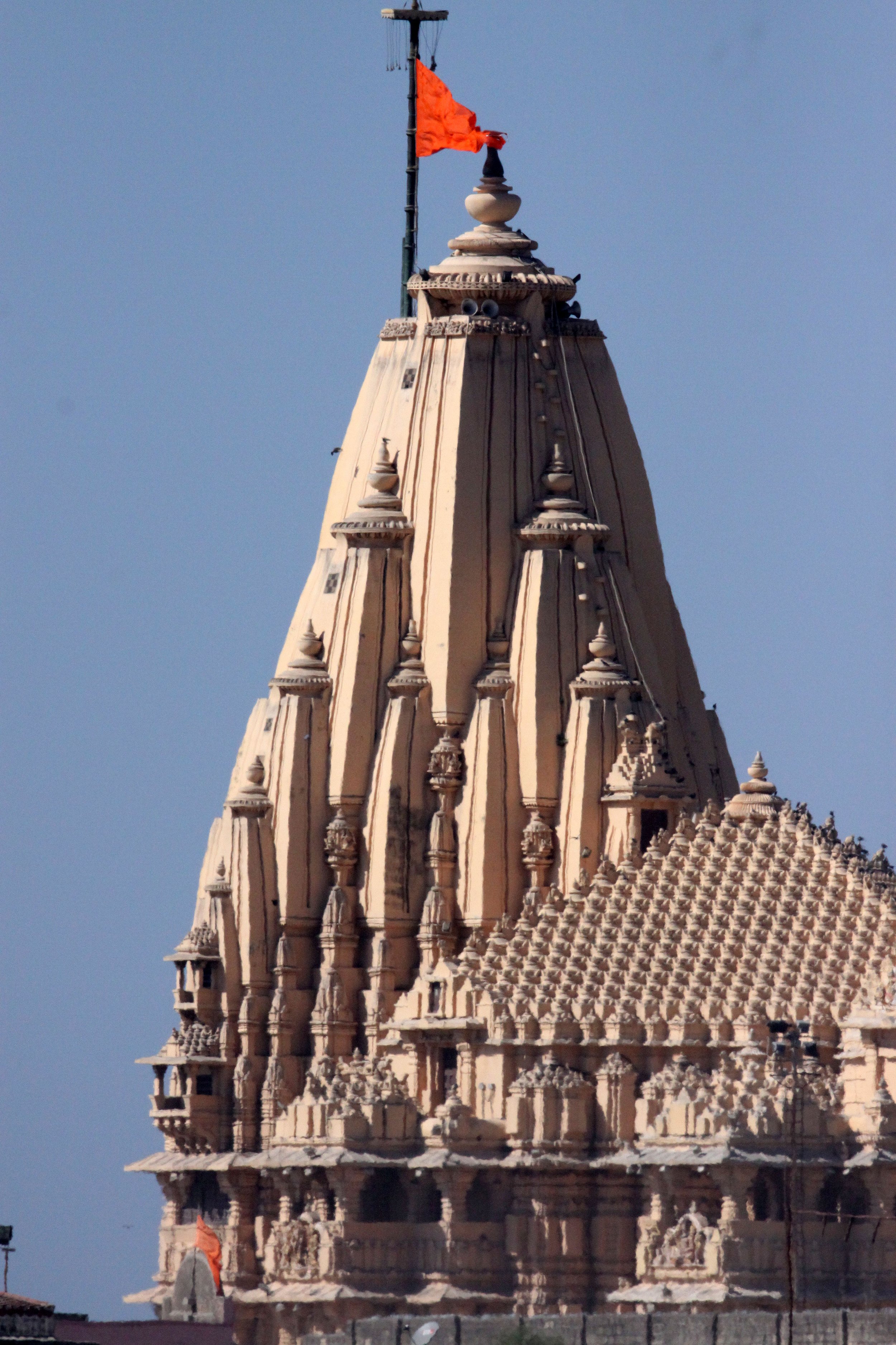 Somnath temple is spectacularly situated right on the Indian Ocean coastline of Gujarat state and is one of the regions most sacred Hindu sites.