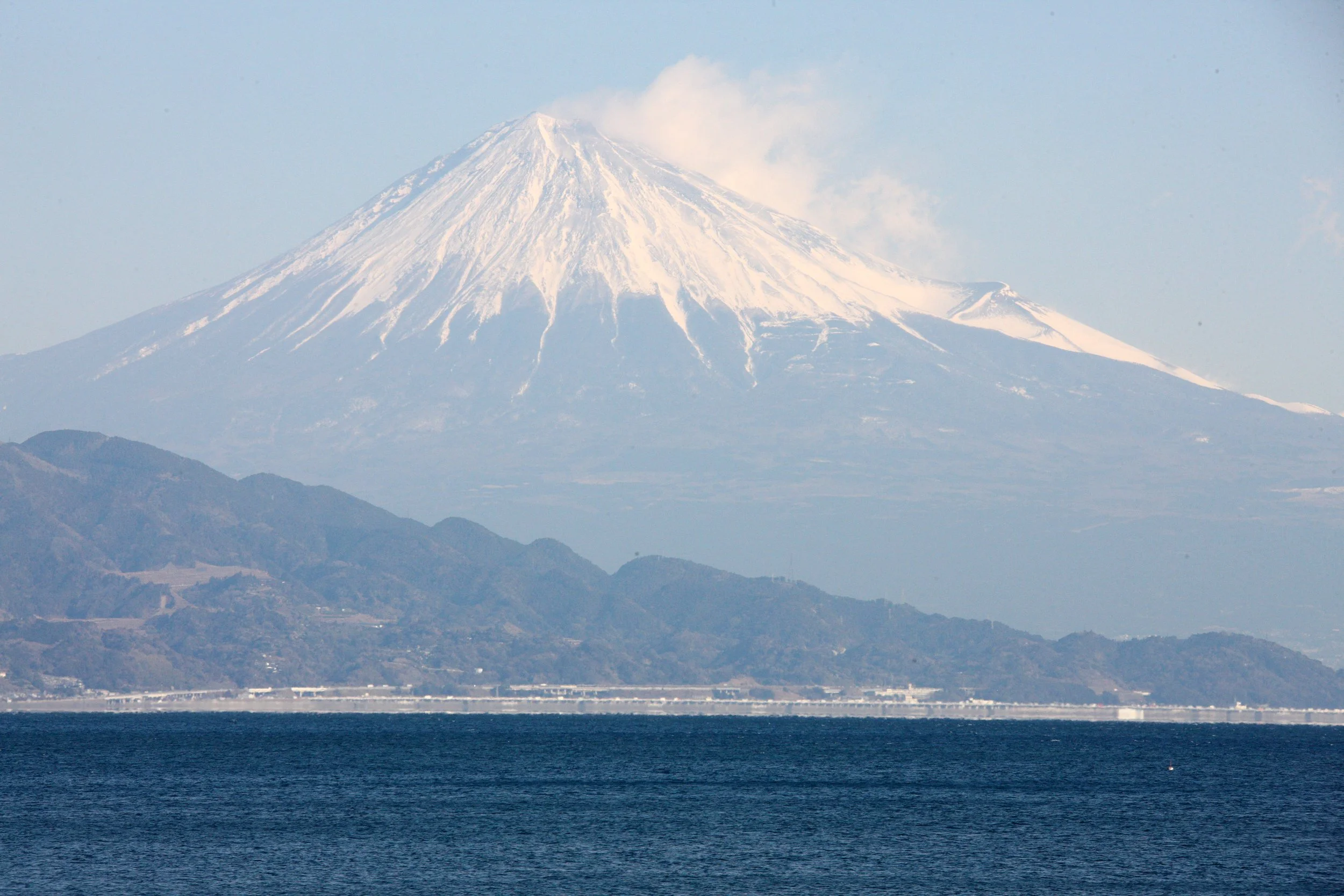 MOUNT FUJI - AS SEEN FROM SURUGA CAPE AND BAY JAPAN (4).JPG