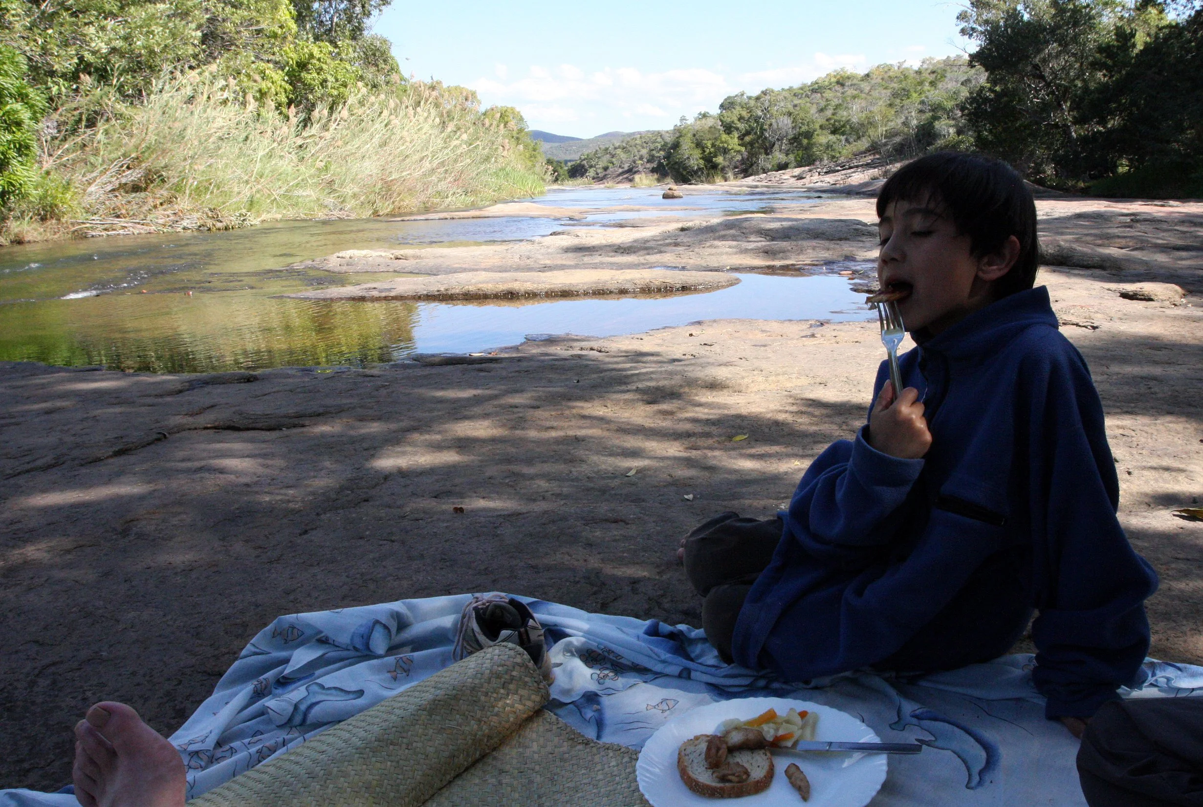 ANDOHAHELA NATIONAL PARK MADGASCAR - PICNIC ON THE RIVER (11).JPG