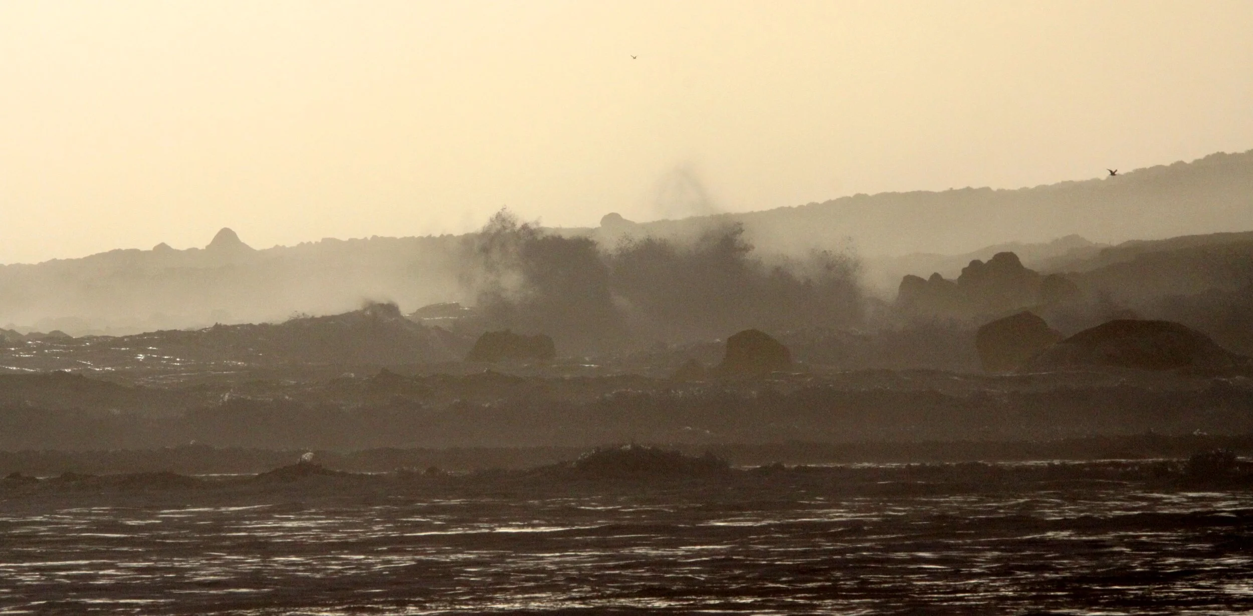 WEST COAST NATIONAL PARK SOUTH AFRICA - SUNSET STORM.JPG