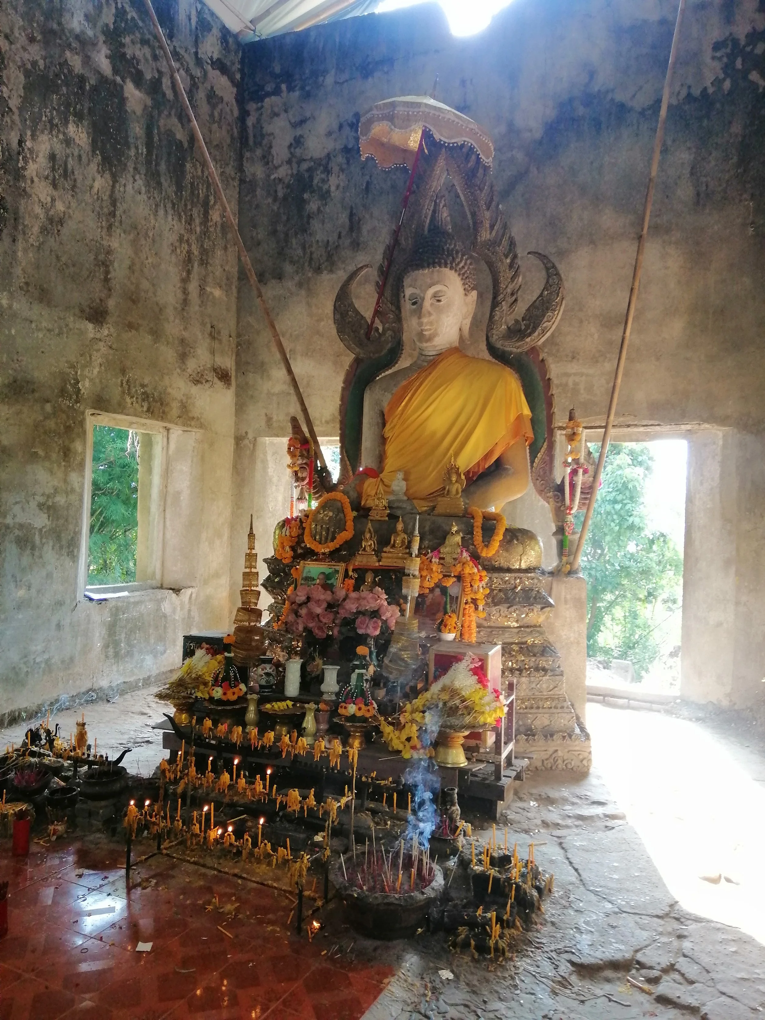 Wat Somdet (Old), an ancient temple located in Sangkhlaburi