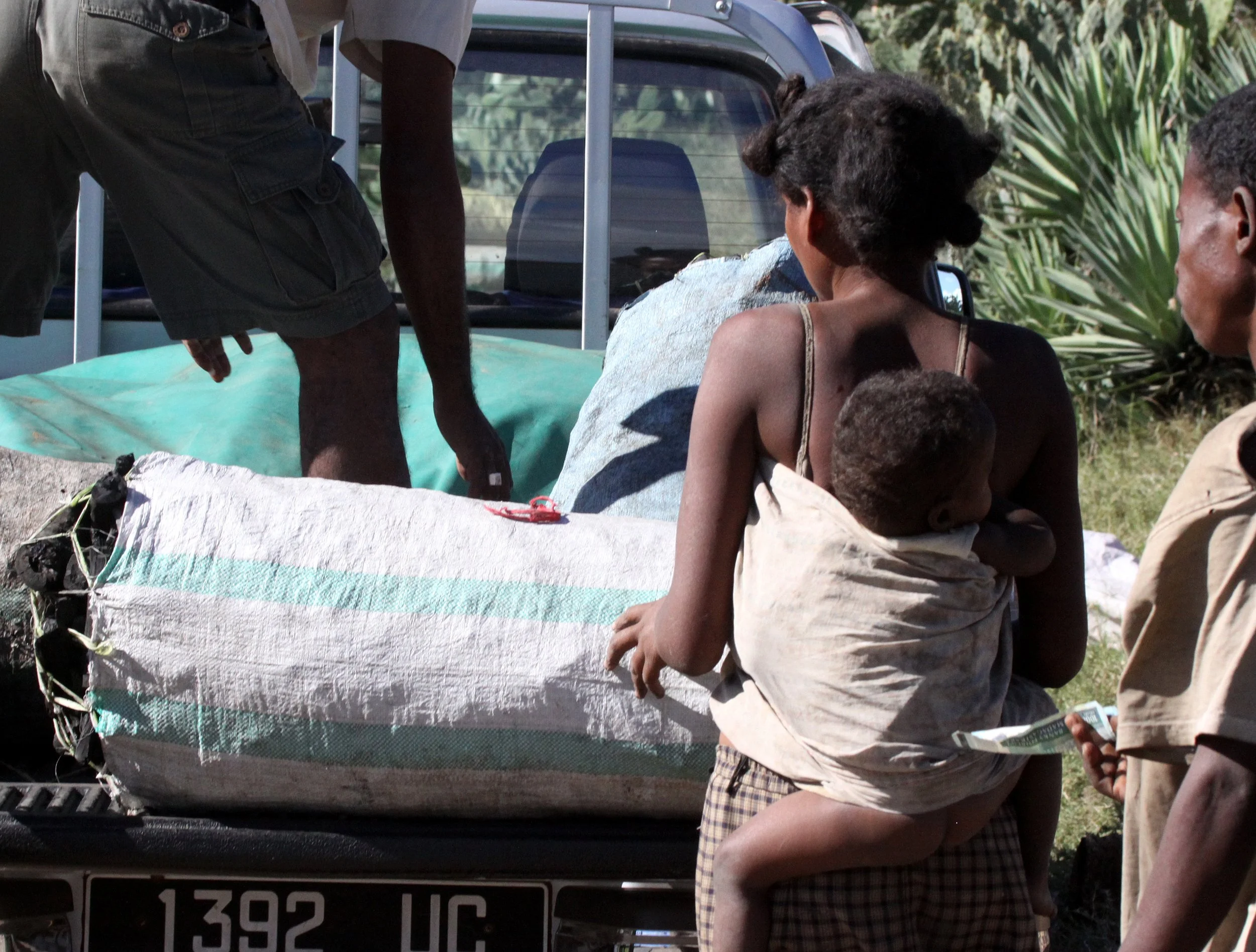 ANTANDROY VILLAGE - CHARCOAL.JPG