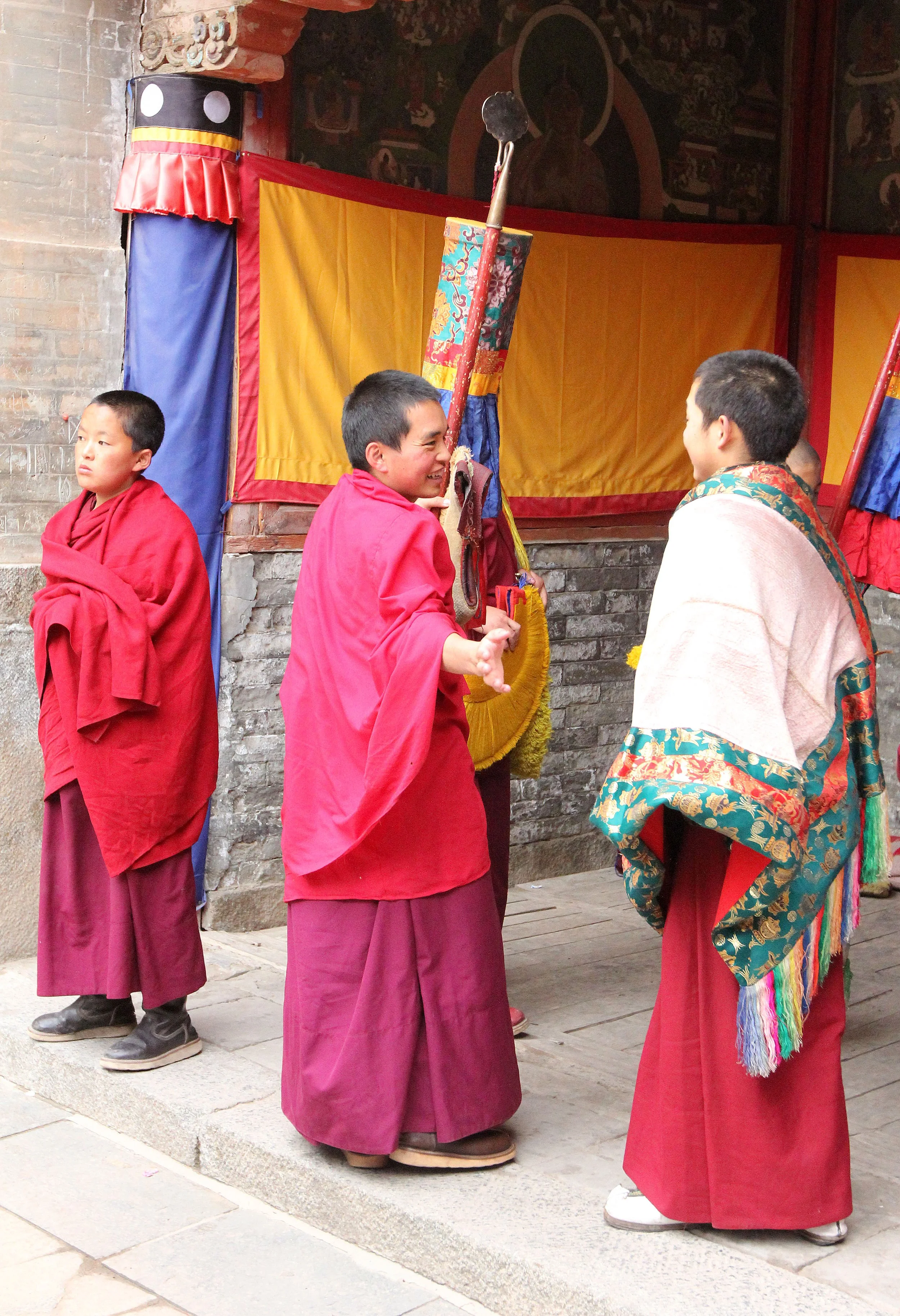 KUMBUM MONASTERY - QINGHAI - SUNNING BUDDHA FESTIVAL 2013 (65).JPG