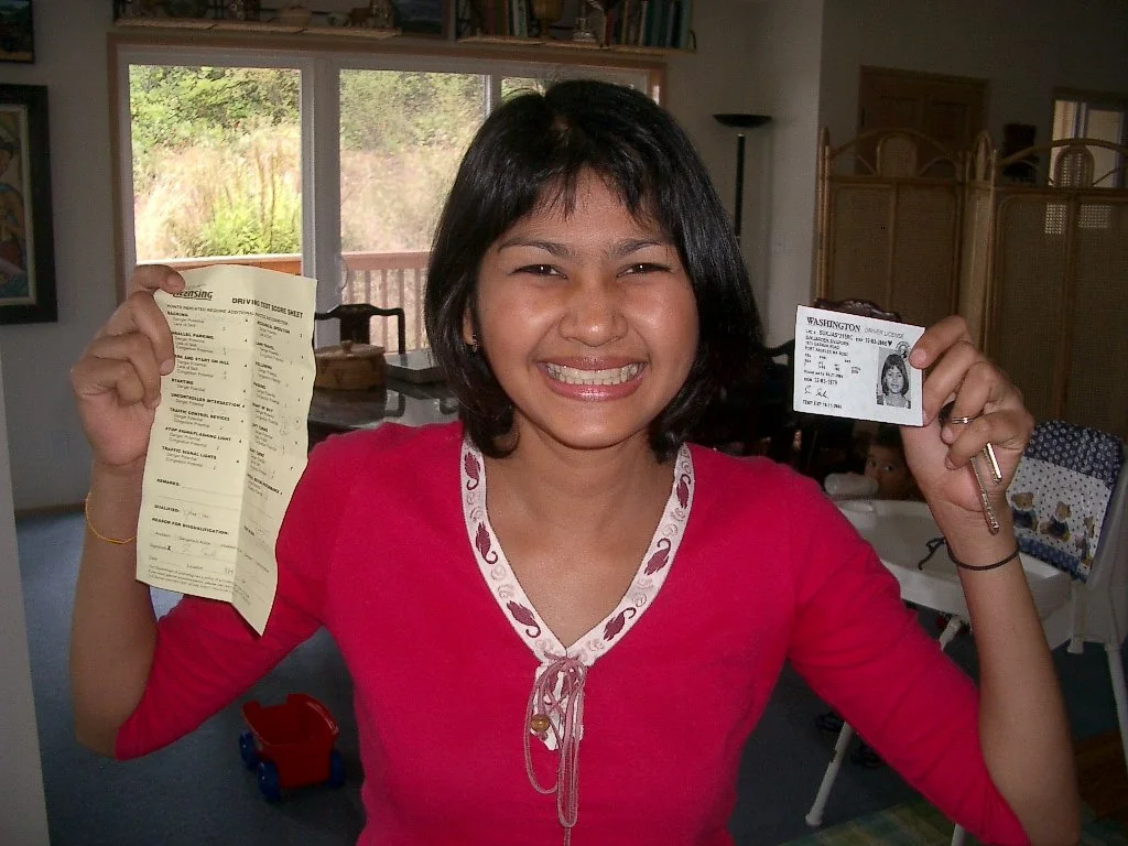 2004-8-27 SOMS FIRST DRIVING LICENSE.JPG