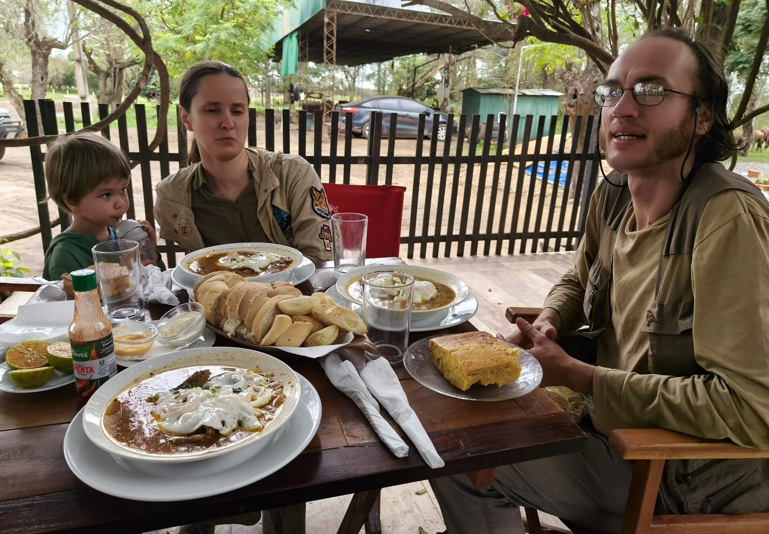Andrey, Karina and Toby!  Best guides in all of Paraguay.