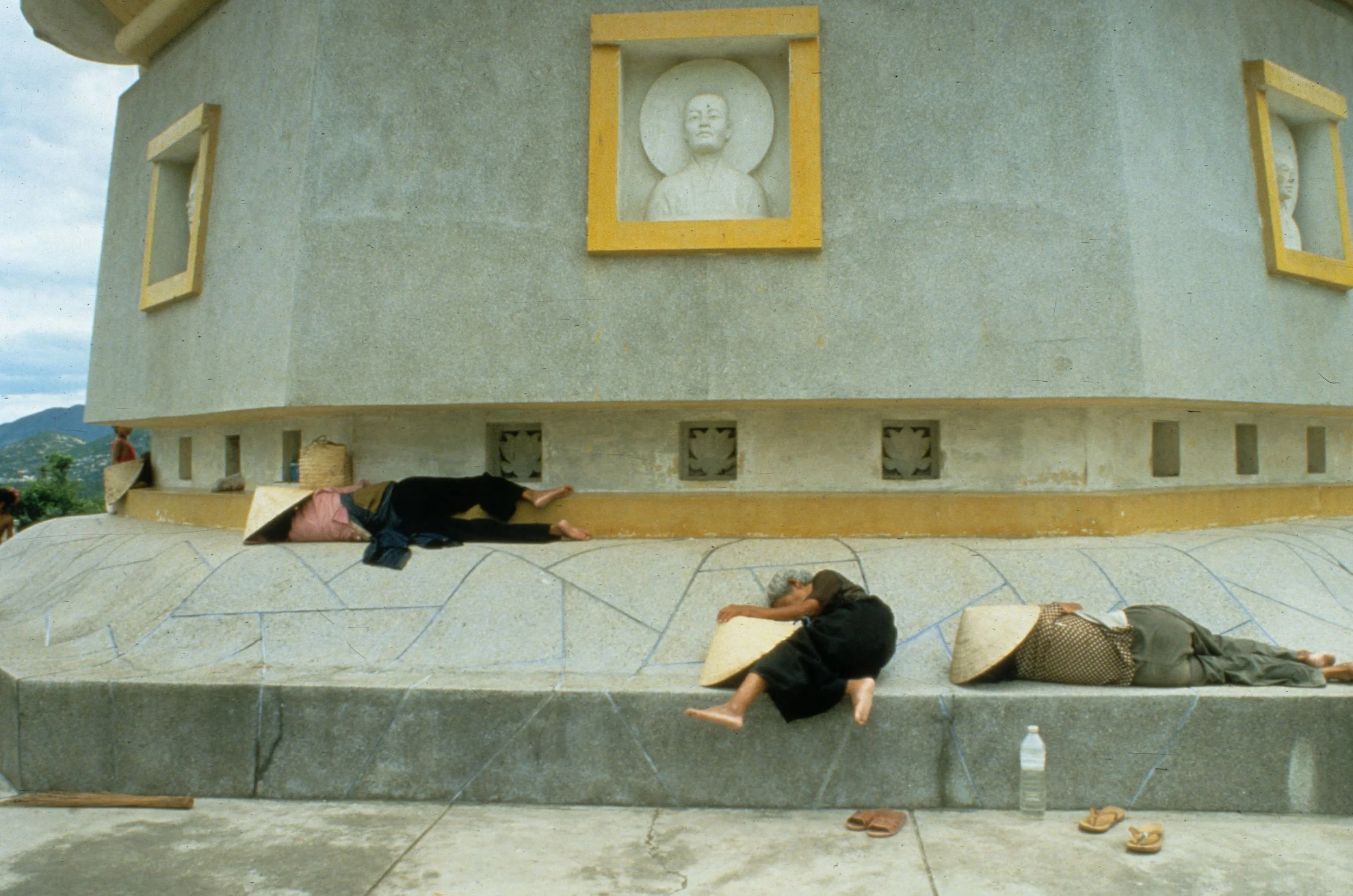 NHA TRANG - SLEEPING AT THE TEMPLE AT NOON B.jpg