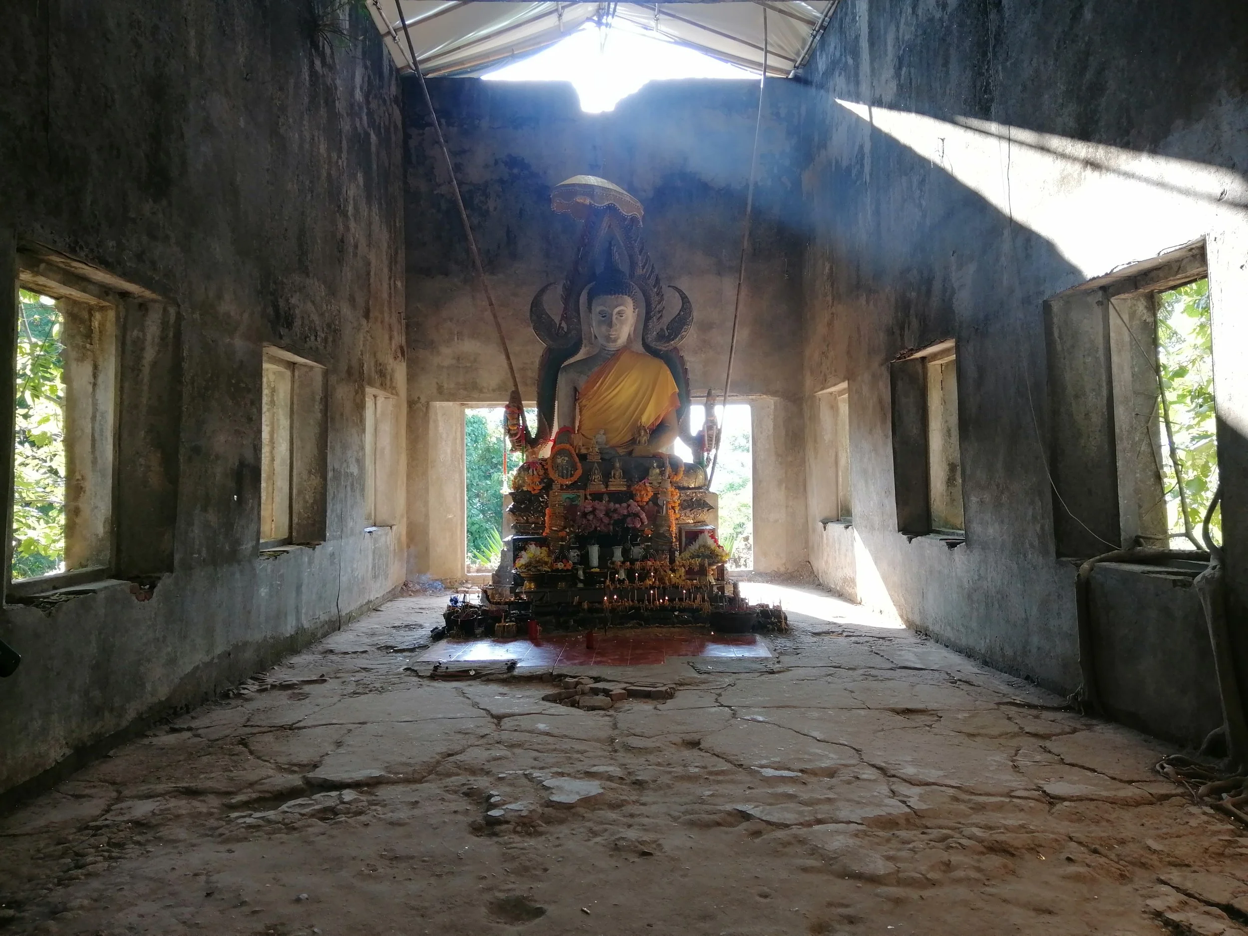 Wat Somdet (Old), an ancient temple located in Sangkhlaburi