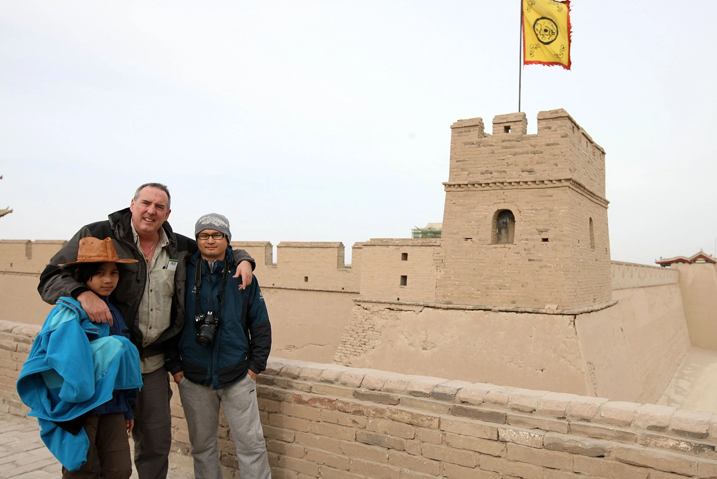 JIAYUGUAN  PASS - FORTRESS AND GREAT WALL - GANSU CHINA (53).JPG