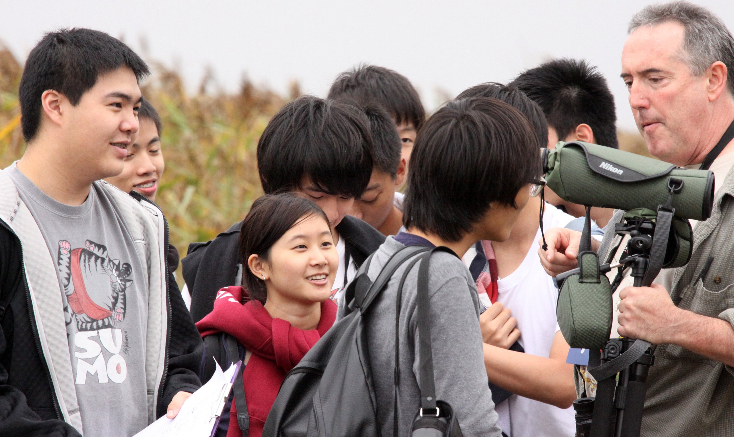 CHONGMING ISLAND DONGTAN WETLANDS RESERVE FIELD TRIP 2011 (55).JPG