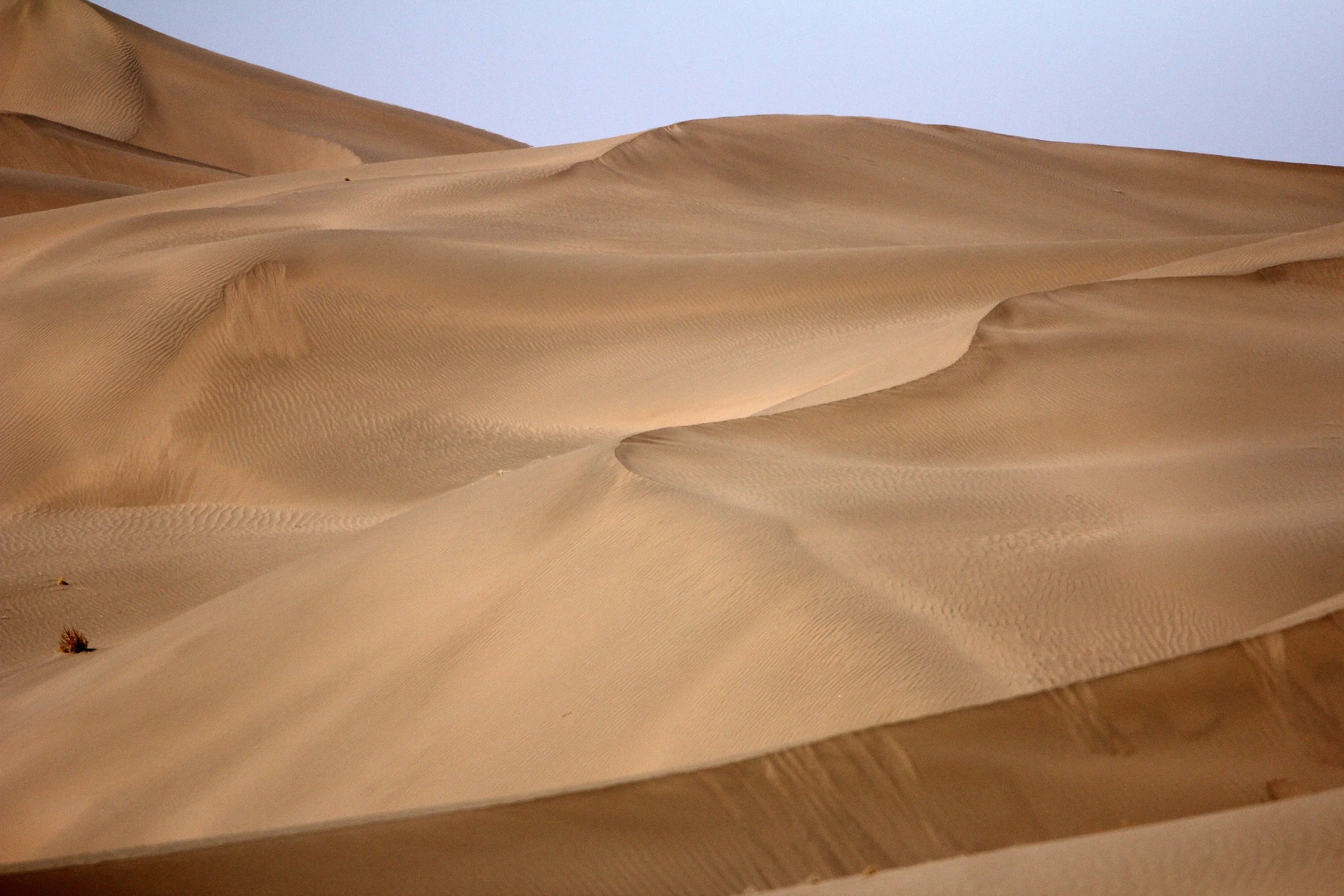 Roadside Dunes in Gansu