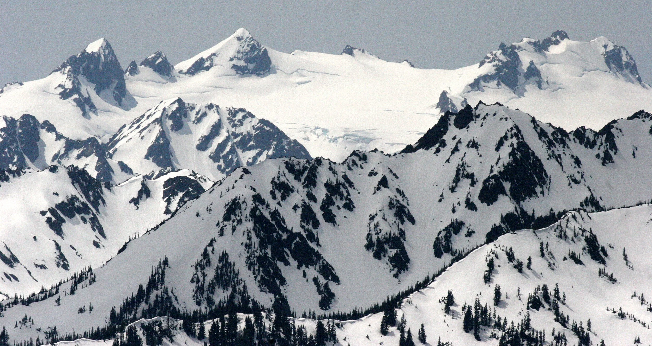 MOUNT OLYMPUS WITH BLUE GLACIER.JPG