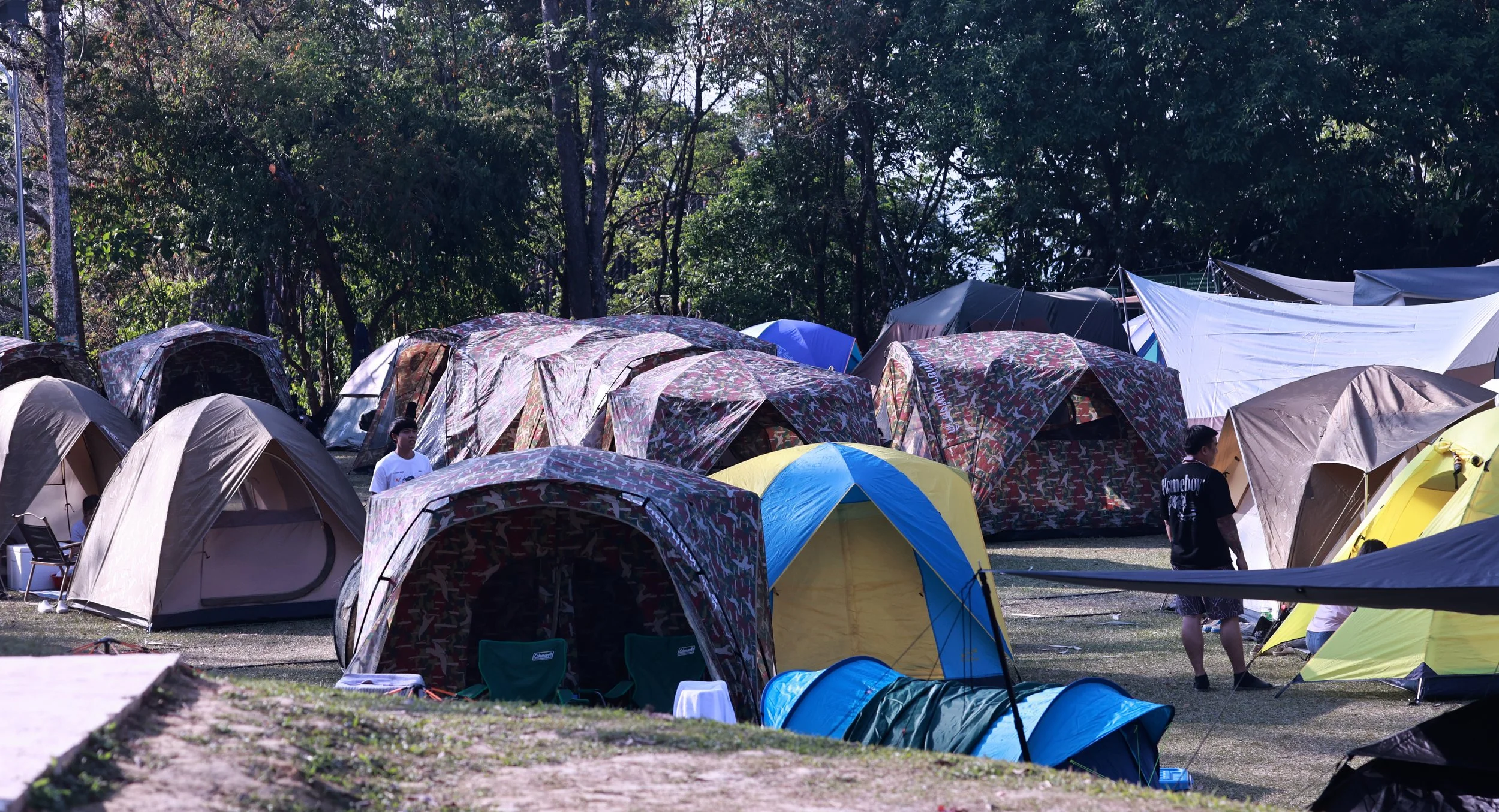 The camping may be a bit much for me these days but I guarantee the situation is much better these days compared to 20+ years ago - o...m...g