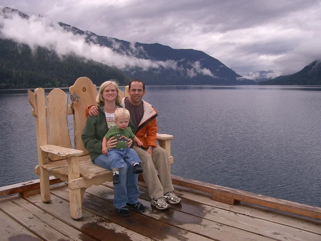 2004-8-6 HIKE TO MARYMERE FALLS AND LAKE CRESCENT (5).JPG